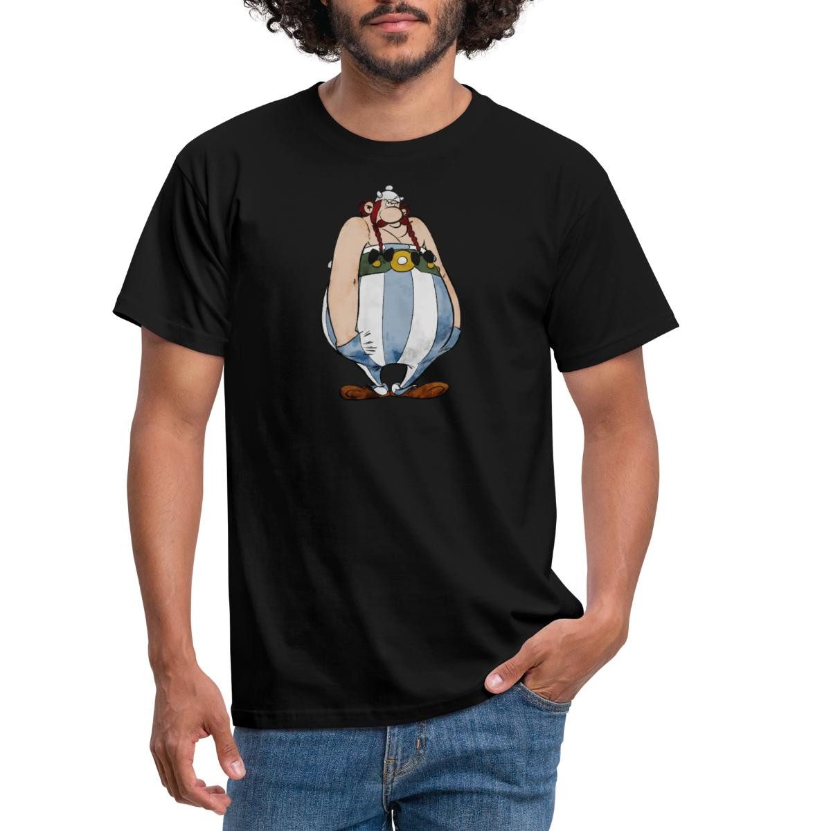Spreadshirt T-Shirt Asterix & Obelix Bockig Männer T-Shirt (1-tlg)