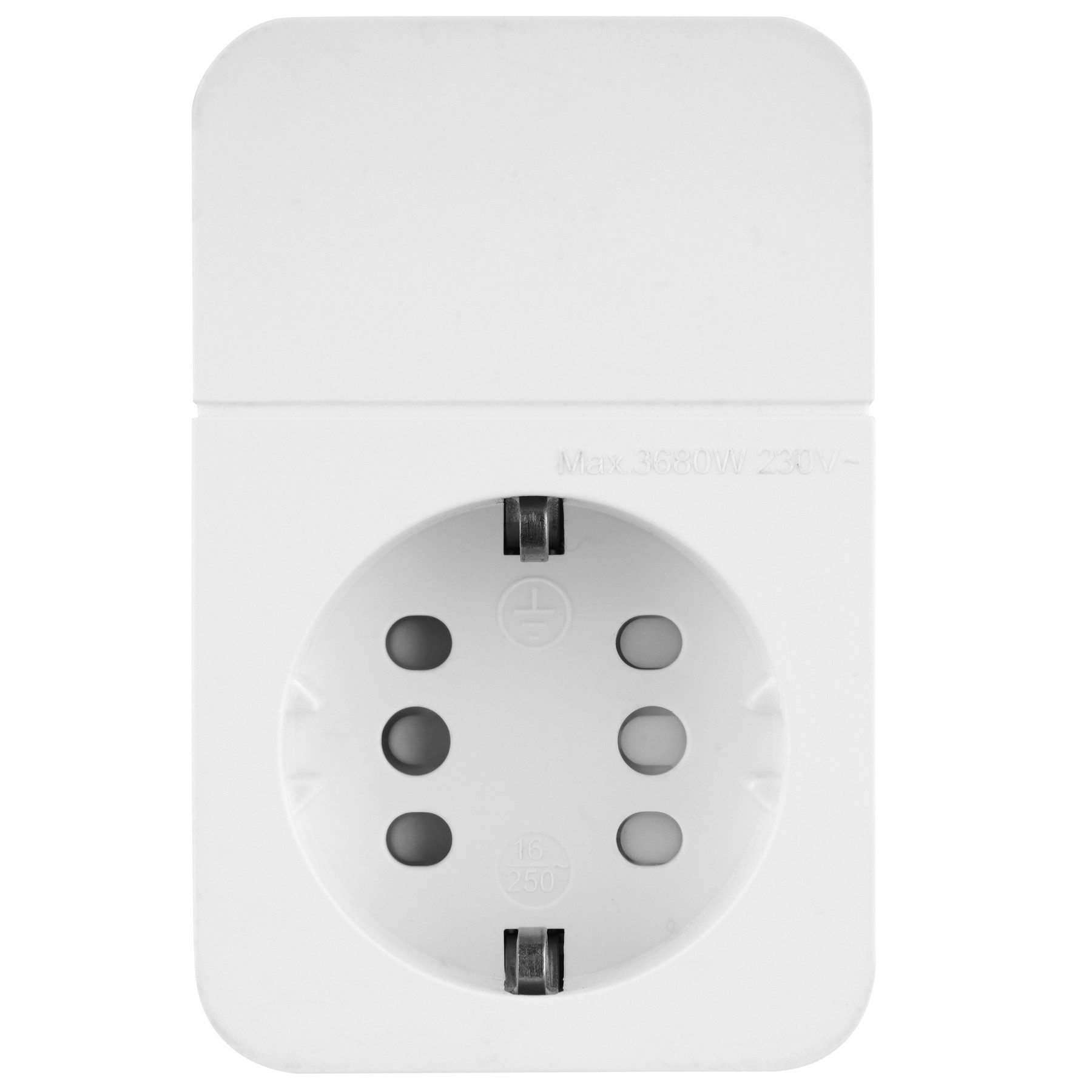 REV Steckdosenschalter REV Steckdosenadapter Combini, weiß