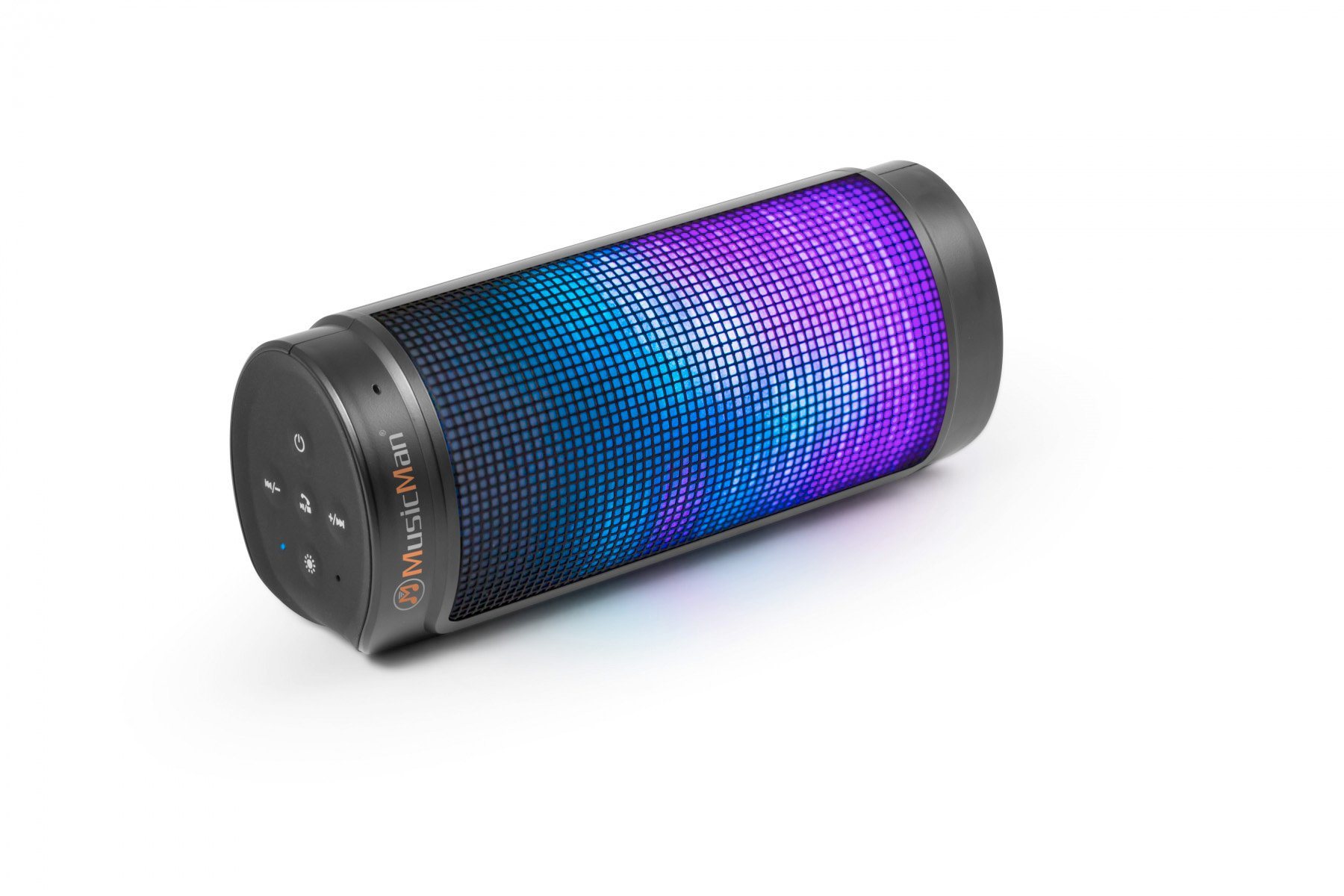 Bluetooth Lautsprecher »MUSICMAN LED Light Soundstation BT-X26 schwarz« Bluetooth Lautsprecher »MUSICMAN LED Light Soundstation BT-X26 schwarz«