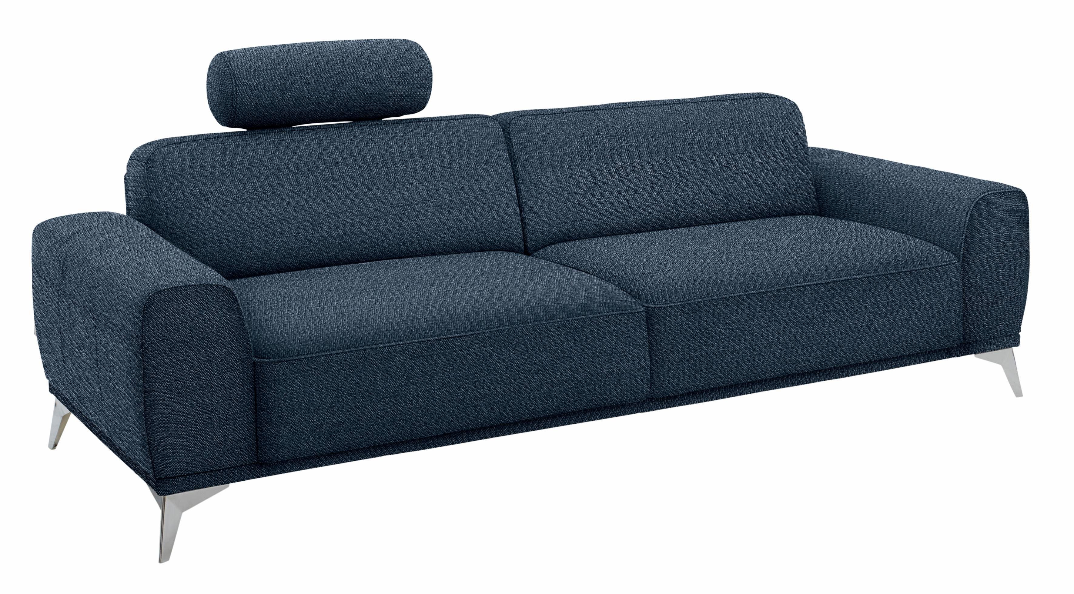 3-Sitzer Sofa TEA von GMK Home &amp; Living mit Kopfstütze