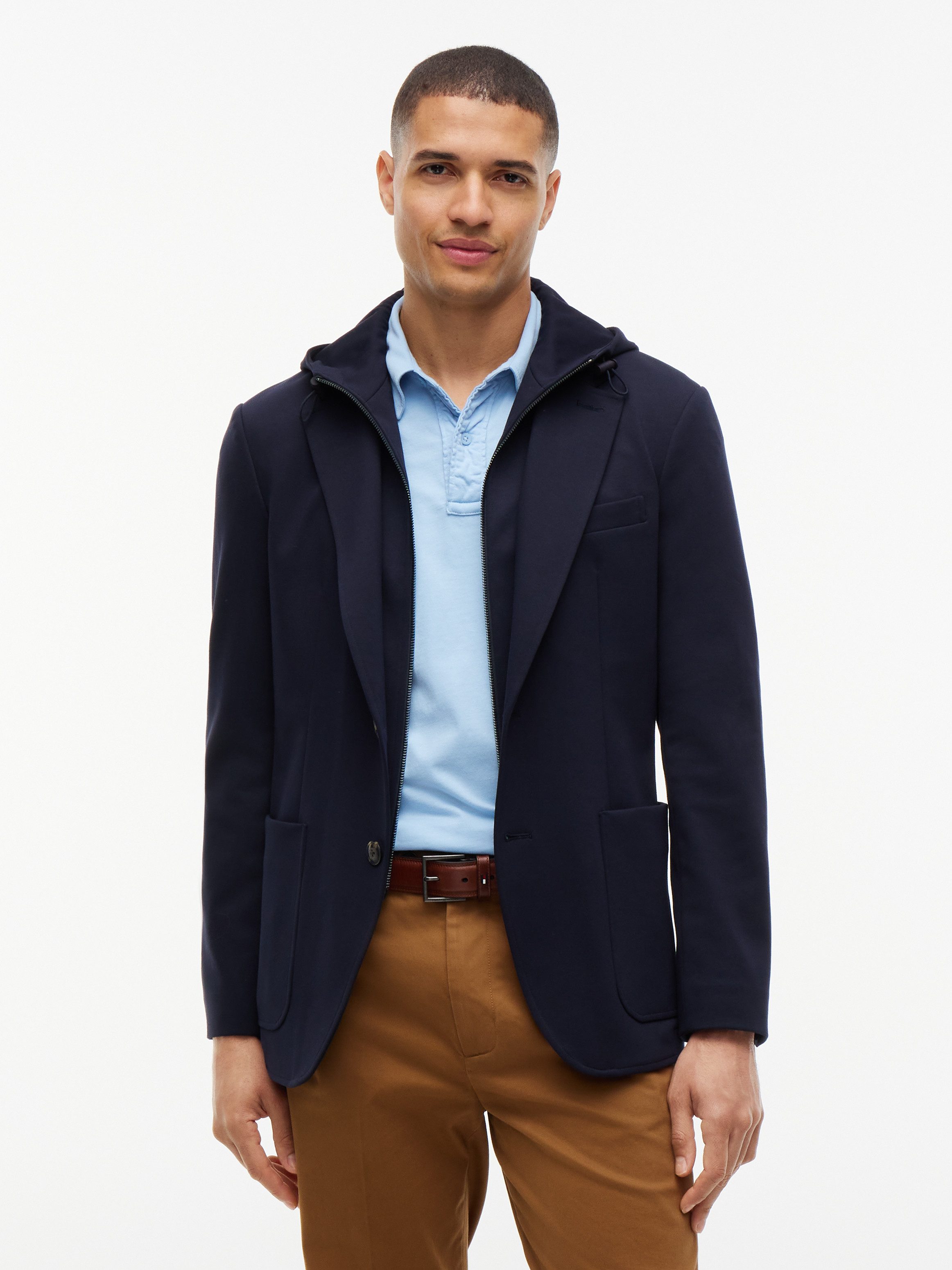 Tommy Hilfiger Sakko mit Kapuze NY BIB PUNTO MILANO