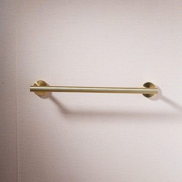 LENBEST Handtuchstange Handtuchhalter Wandmontierter Badetuchhalter aus Edelstahl