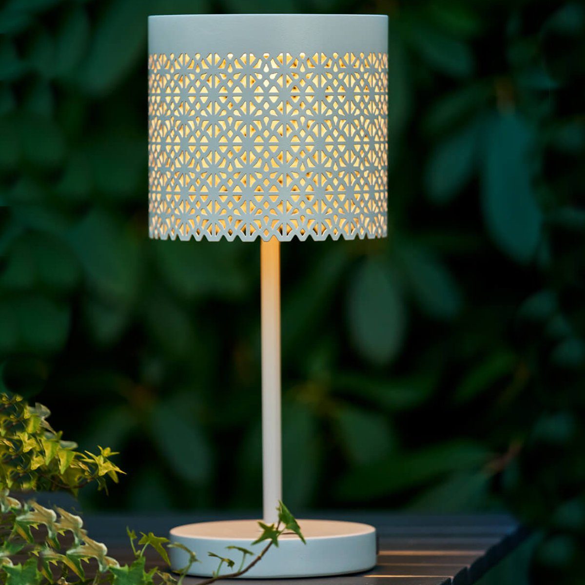 By Rydens LED Außen-Tischleuchte Maison, LED fest integriert, Warmweiß, Akkuleuchte