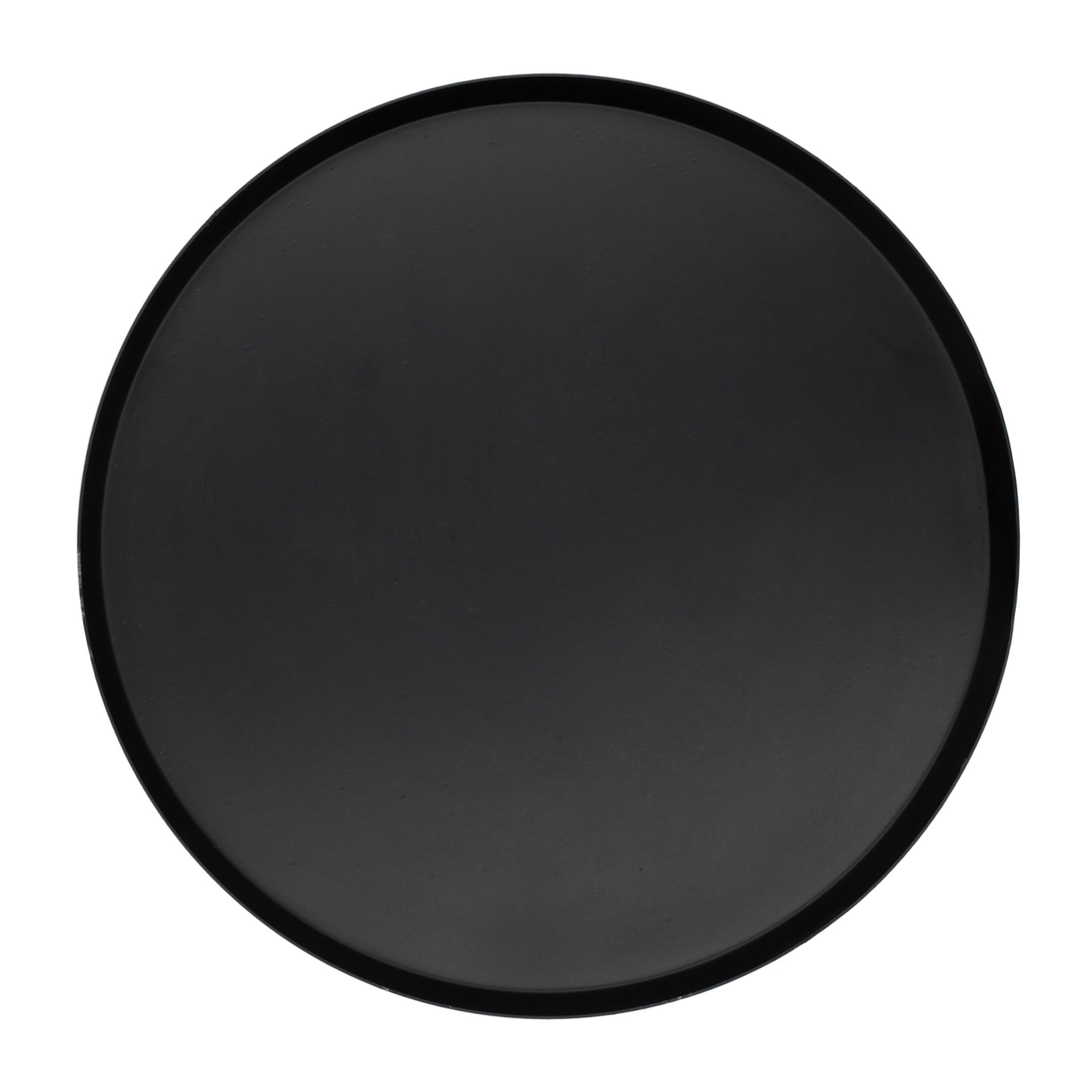 Spetebo Servierständer Metall Deko Tischpodest rund schwarz mit Fuß - Ø 23 cm, metall, (Anzahl, 1-tlg., Stück), wiederverwendbar – Bild 5 von 5