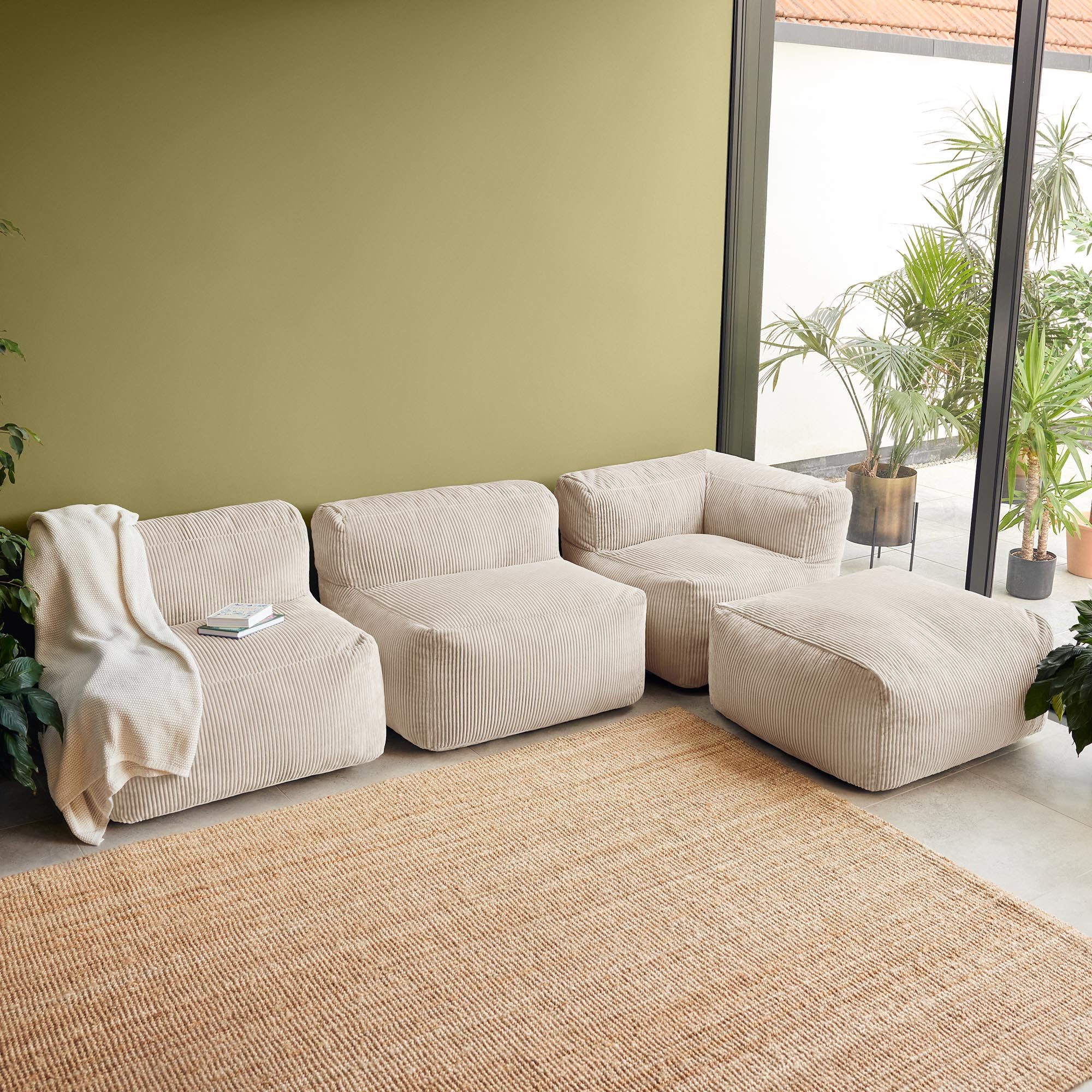 icon Sofa, Spar-Set, Schaumstoff Füllung, für Wohnzimmer, für Schlafzimmer