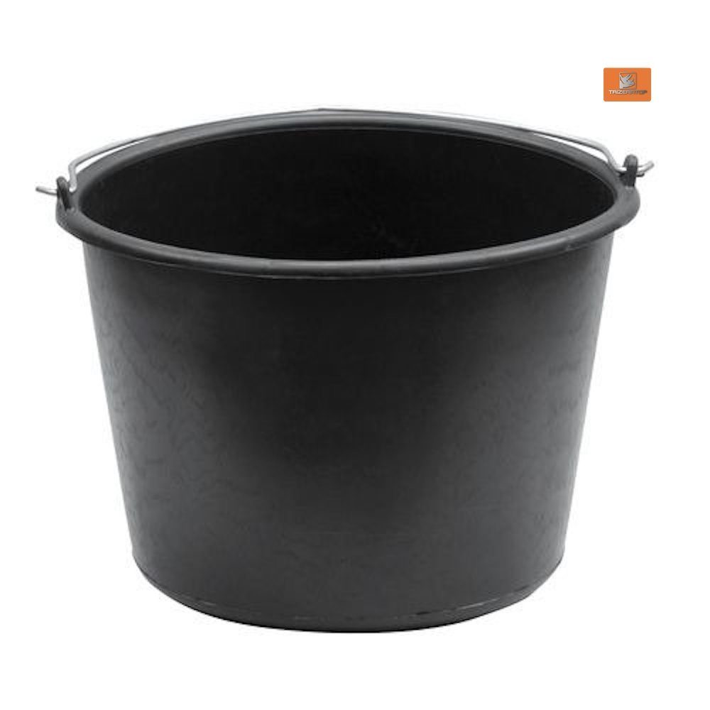 TRIZERATOP Baueimer Eimer 12 Liter, literskala, Putzeimer, Mörteleimer, (Eimer 12 Liter, literskala, Putzeimer, Mörteleimer, Eimer 12 Liter, literskala, Putzeimer, Mörteleimer)