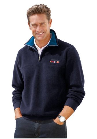 CATAMARAN Флисовий пуловер с окантовка