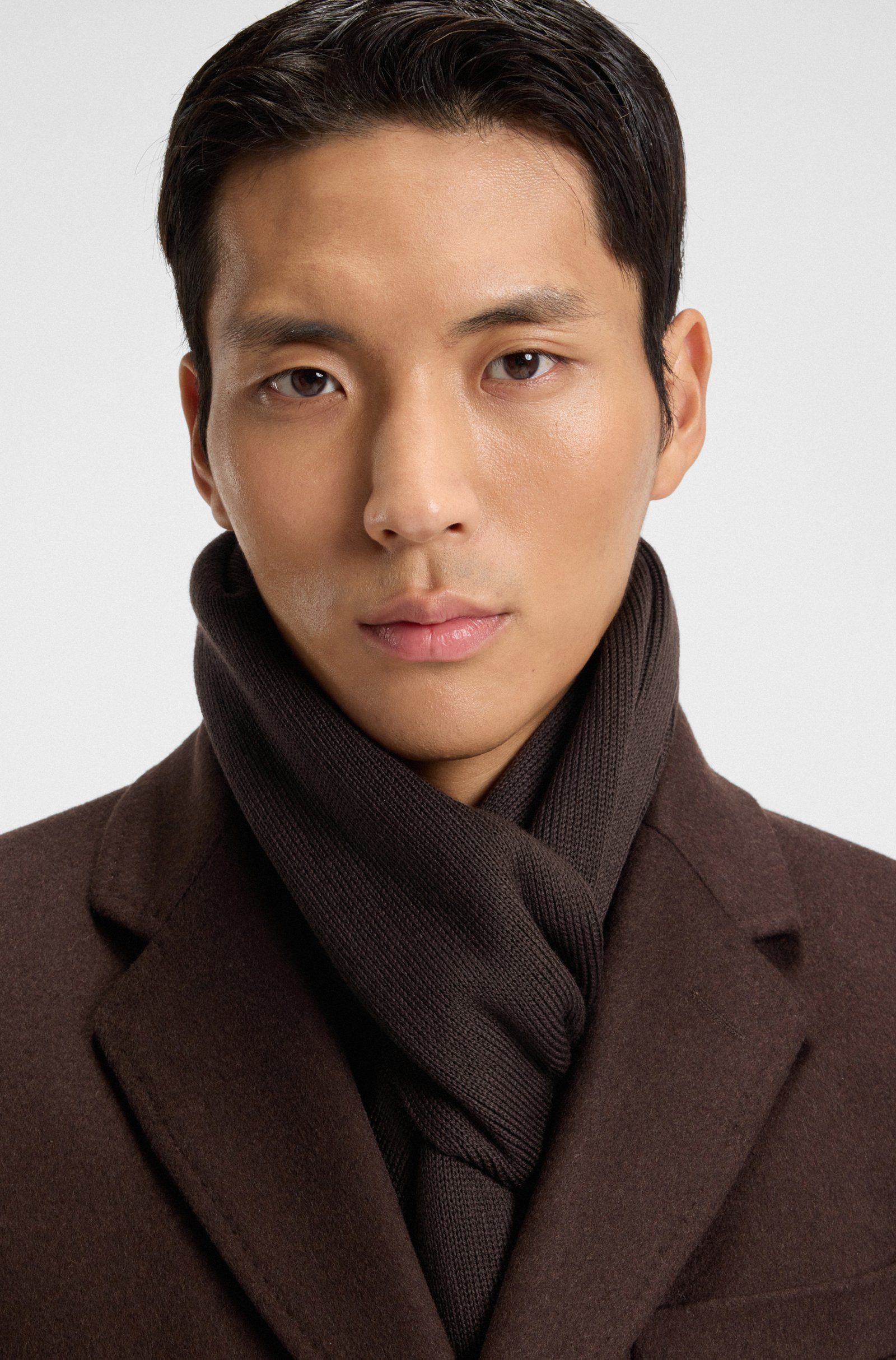 BOSS Schal 10250877 01, (keine Angabe, 1-St. keine Angabe)