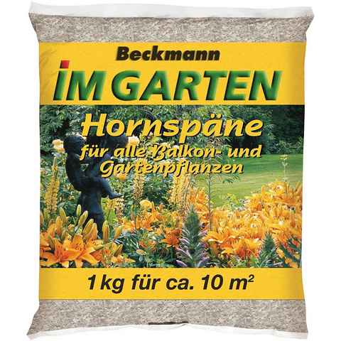 Beckmann Gartendünger Hornspäne 1kg für ca. 10 m², 1-St., 1 kg