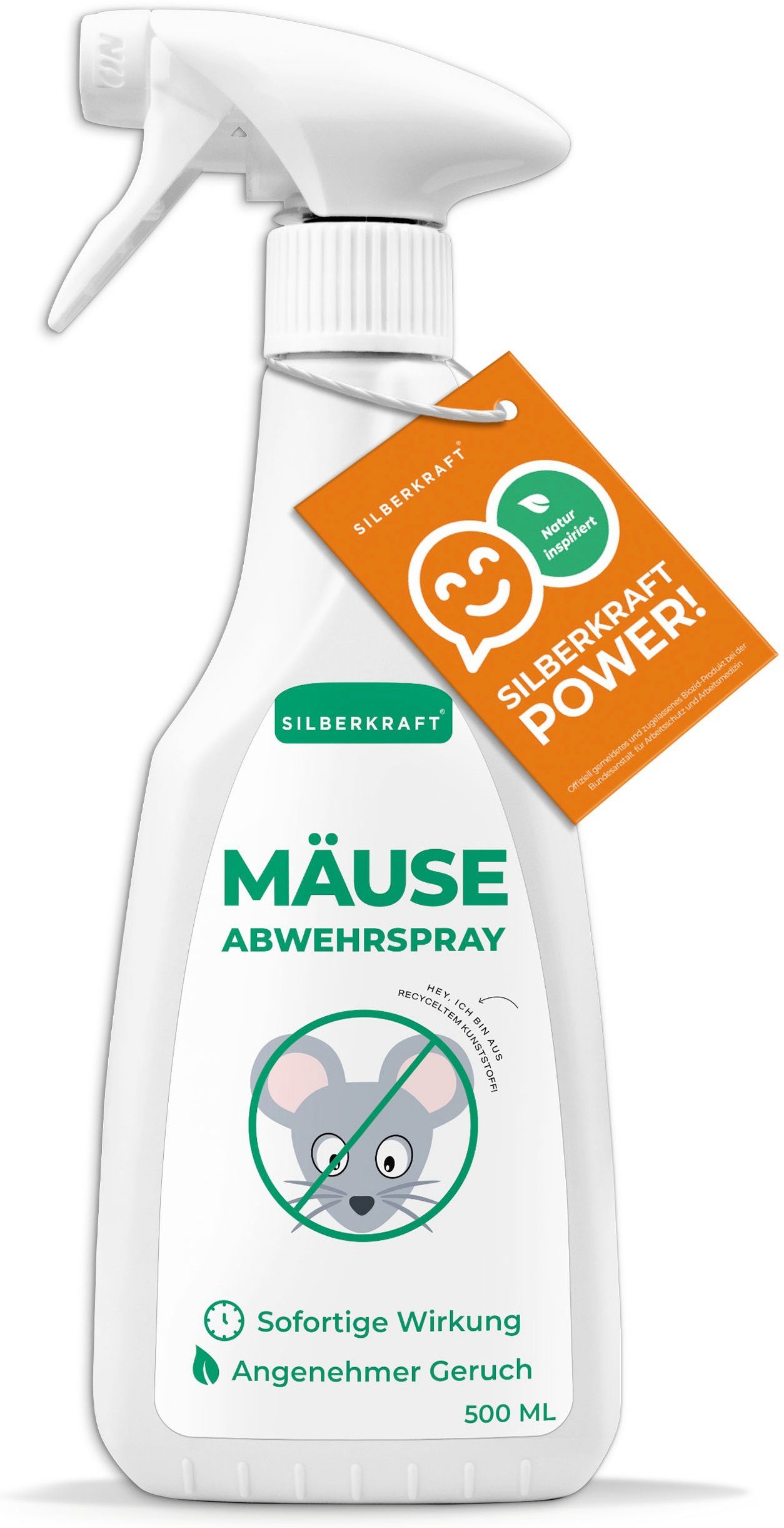 Silberkraft Insektenspray Mäuse-Abwehr-Spray, 500 ml, 1-St.