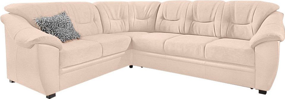 sit&more Ecksofa "Savona L-Form", wahlweise mit Bettfunktion, inklusive Fed günstig online kaufen