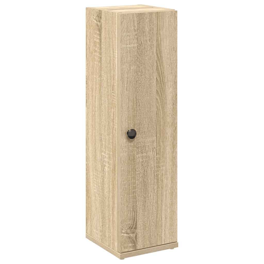 vidaXL Badezimmer-Set Badezimmerschrank mit Rollenhalter Sonoma-Eiche günstig online kaufen