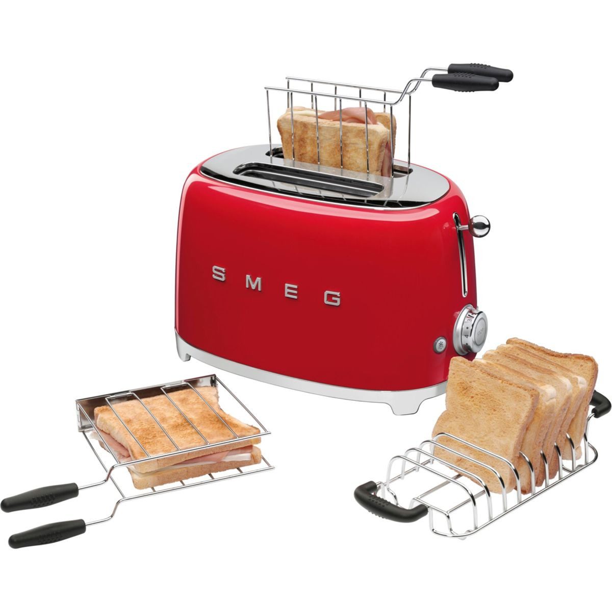 Smeg Toaster TSSR01 2 Sandwich-Zangen – Bild 2 von 2