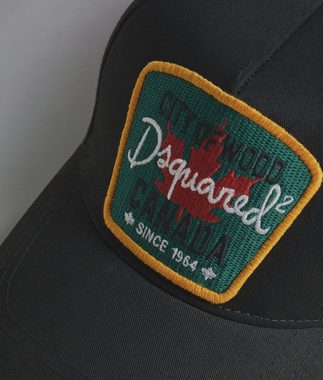 Dsquared2 Baseball Cap Dsquared2 Iconic Oversized Patch Logo Baseballcap Cap Kappe Basebalkap