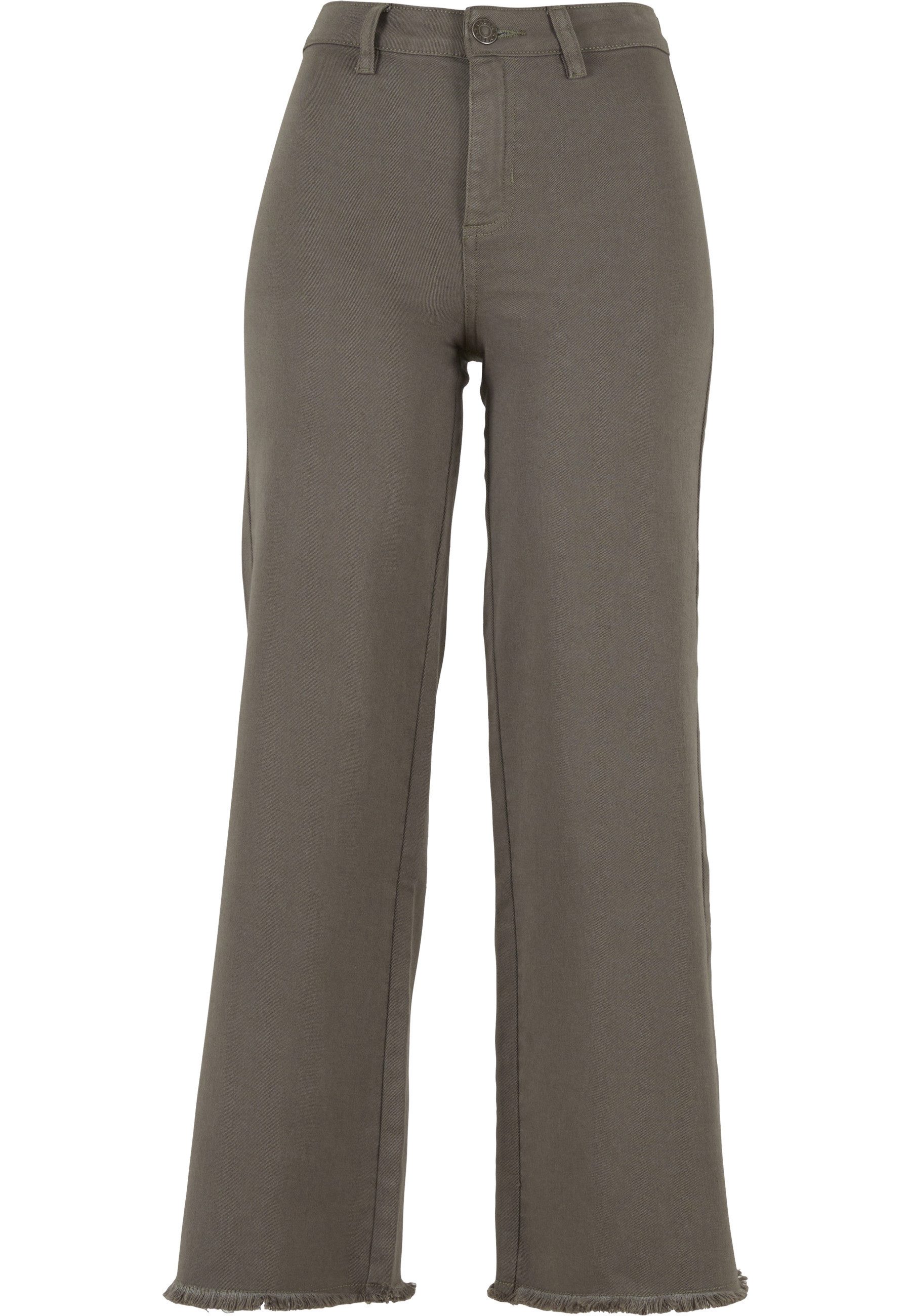 URBAN CLASSICS Bequeme Jeans Urban Classics Ladies Relaxed Straight Fit Denim