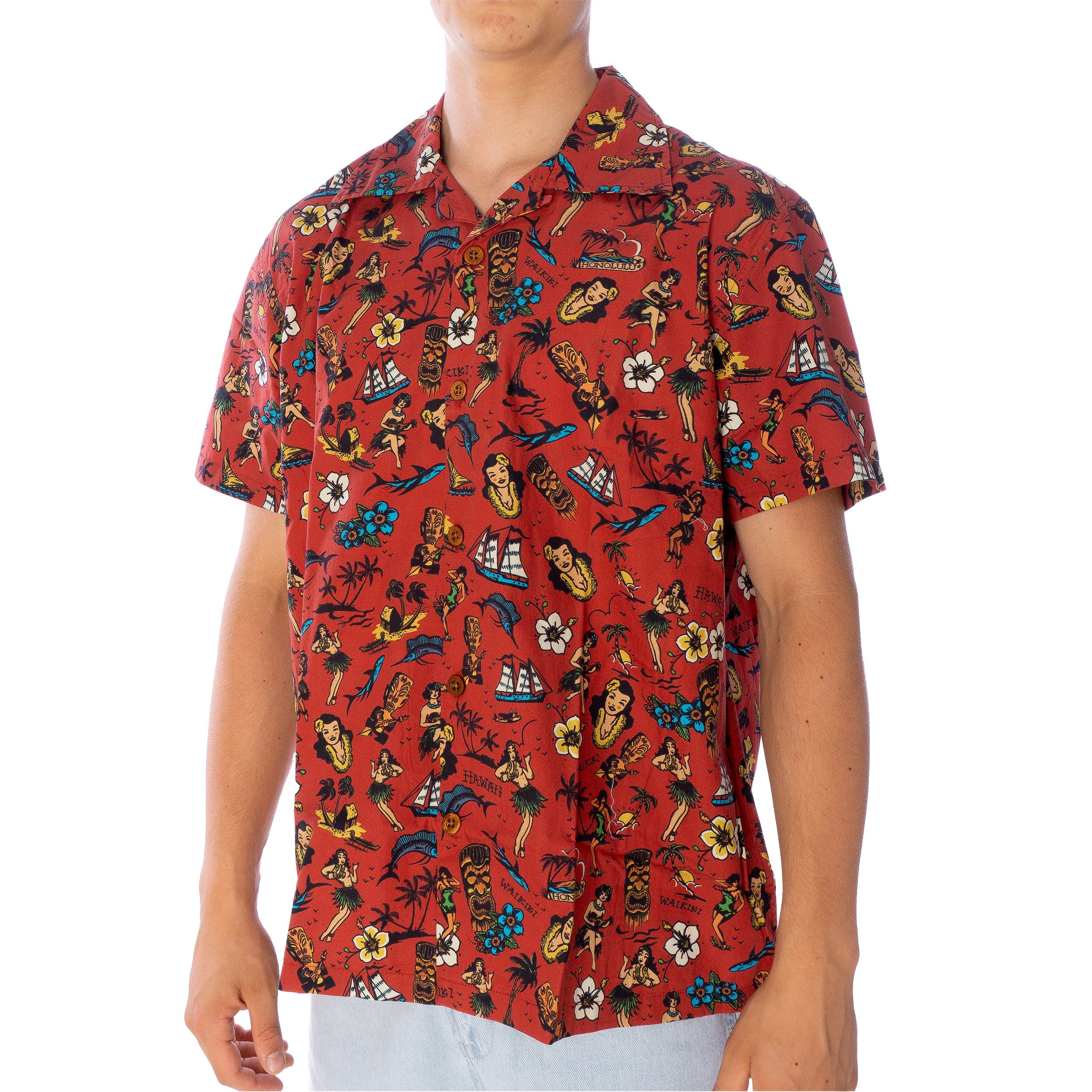 King Kerosin Kurzarmhemd Hemd King Kerosin günstig online kaufen