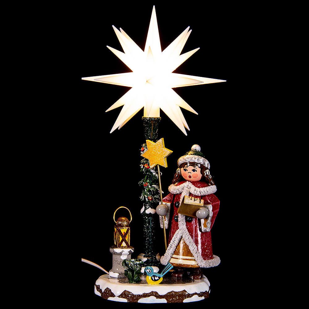 Hubrig Volkskunst GmbH Dekofigur Winterkinder Herrnhuter Sternsinger (15cm) von Hubrig Volkskunst