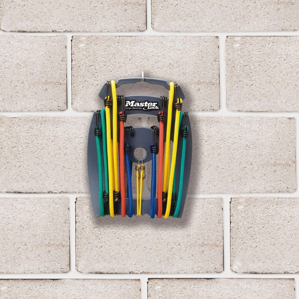 Master Lock 10x1 Gummispannseil Plastikgestell 3043EURDAT Diebstahlalarm