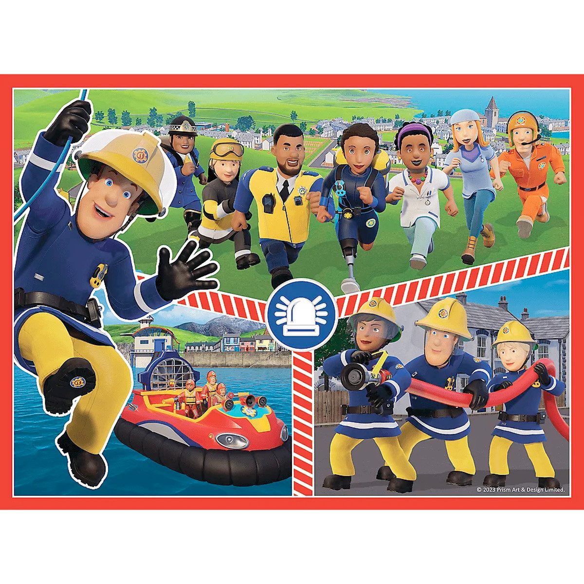 Feuerwehrmann Sam Puzzle Set für Kinder günstig online kaufen