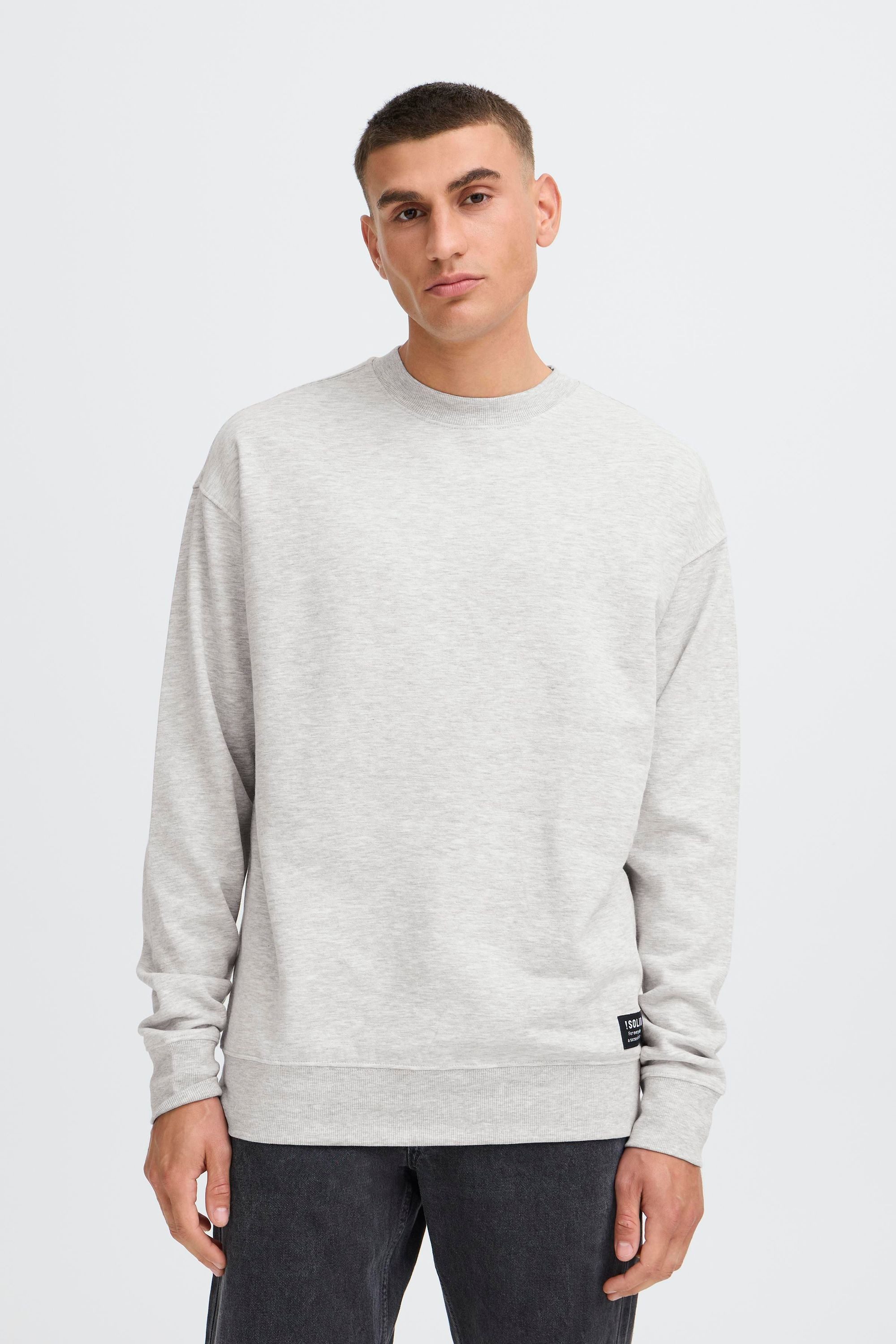 !Solid Sweater SDDixon Lässiger Sweater mit Backprint