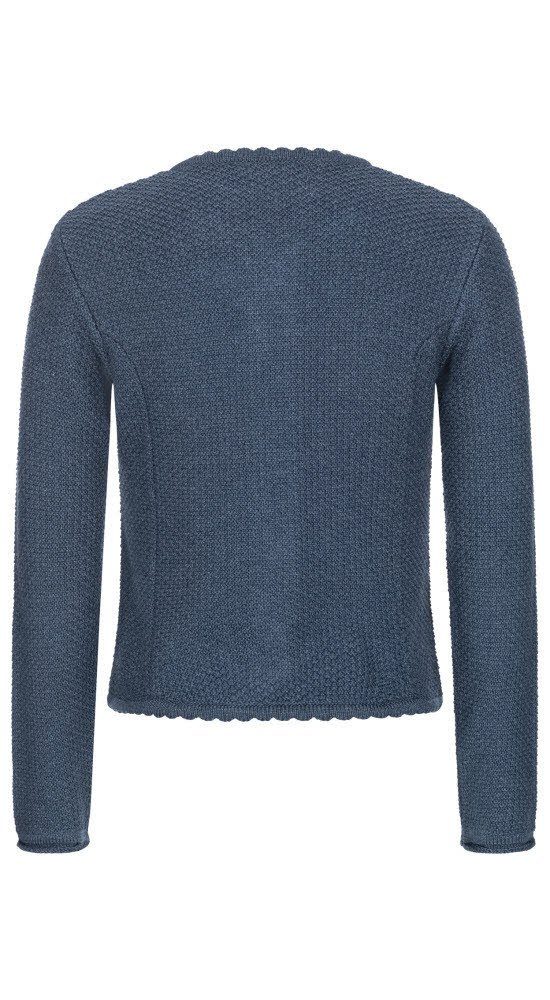 Nübler Trachtenstrickjacke Kinderstrickjacke Yvonne in Blau von Nübler