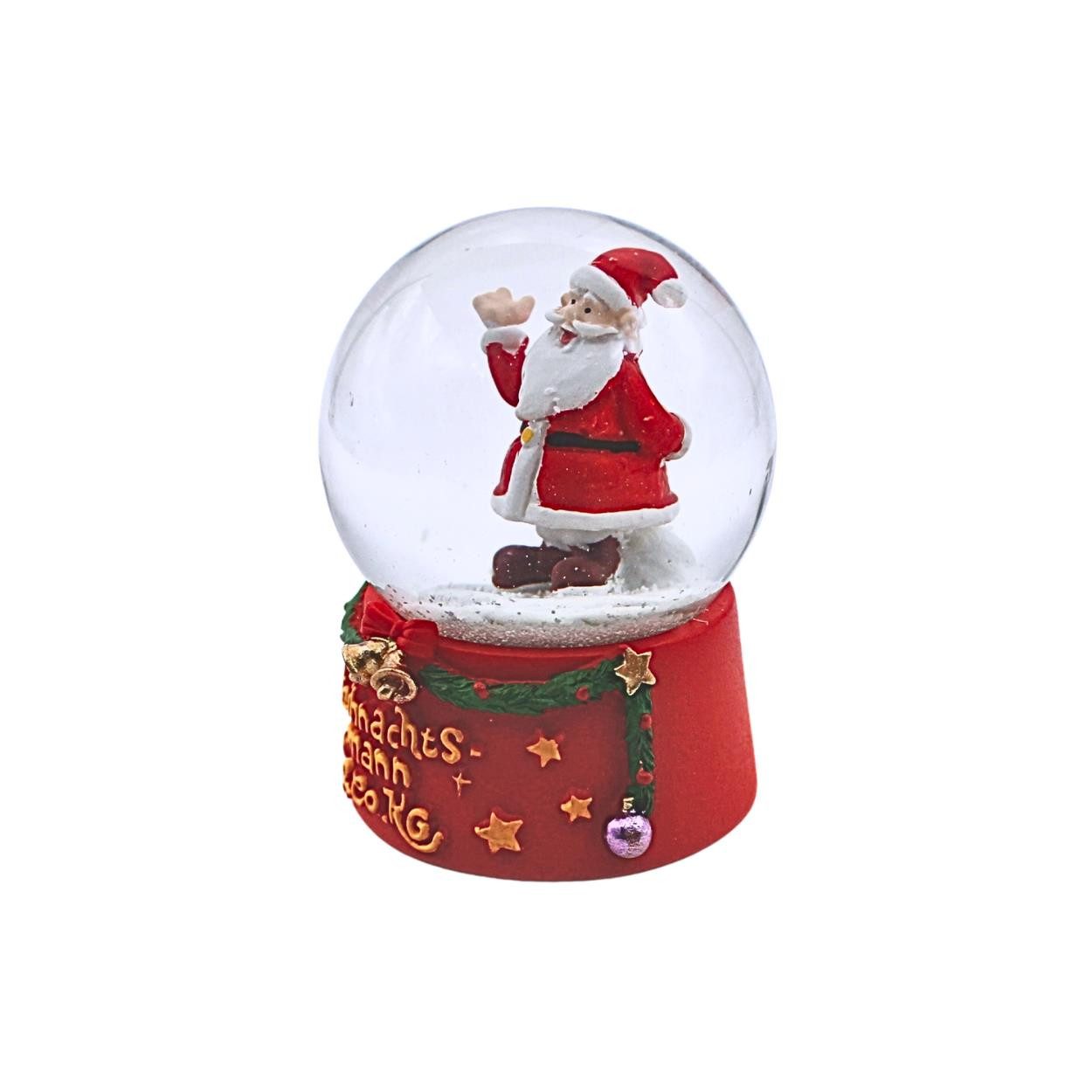 Wurm Schneekugel Weihnachtsmann & Co. KG Schneekugel, Schüttelkugel, Glaskugel (1 St), cm. – Bild 4 von 5
