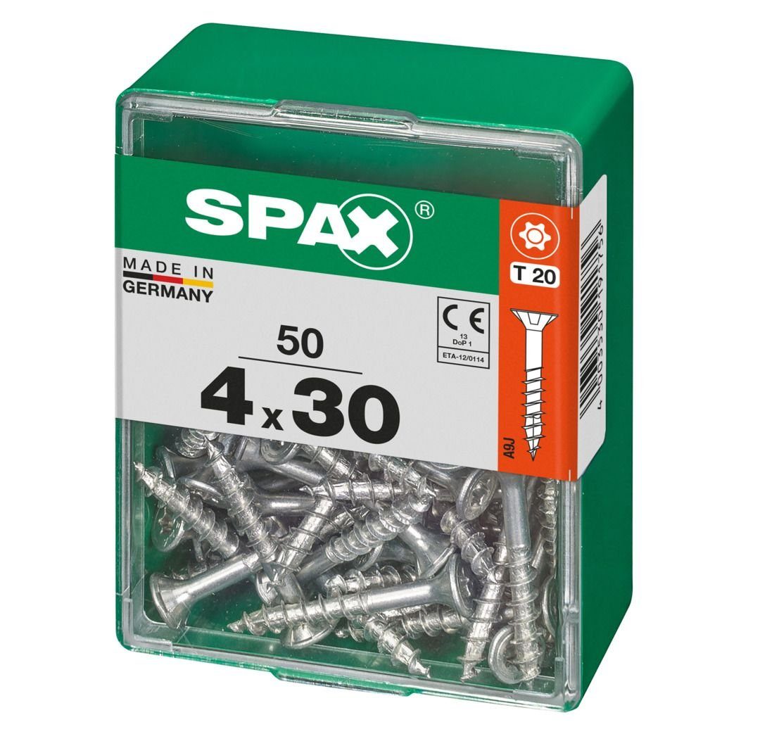 TX x mm - Spax 50 30 Holzbauschraube SPAX 4.0 Universalschrauben 20