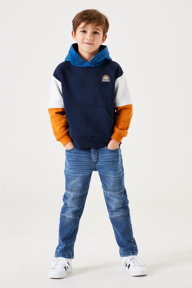 Garcia Kapuzenpullover Hoodie im Colourblock-Design günstig online kaufen