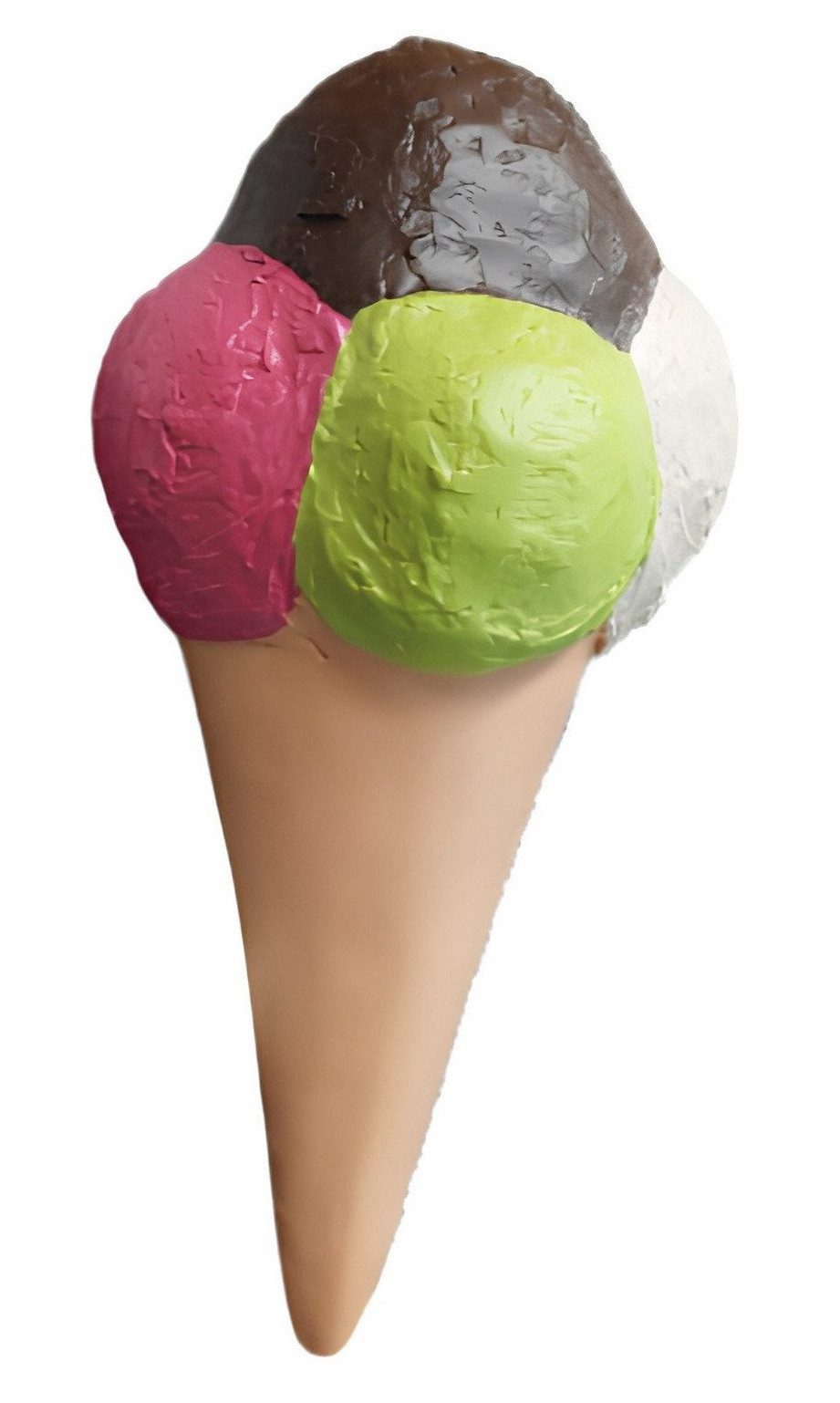 Skulptur Eiscreme-Skulptur Figur für den Garten Sofort