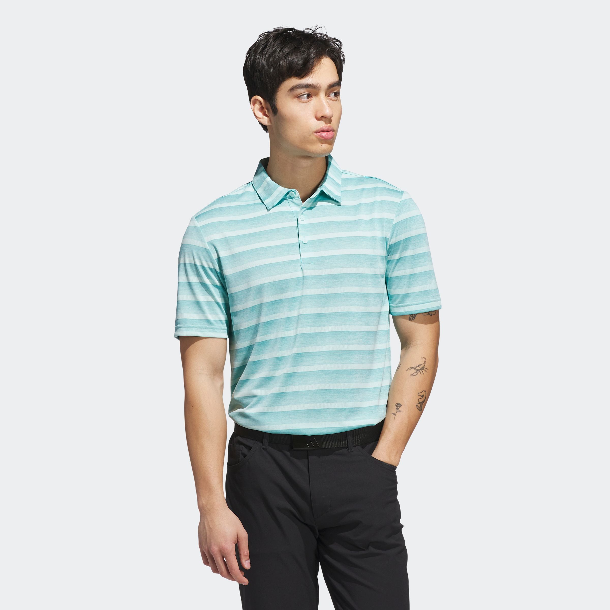 adidas Performance Poloshirt TWO-COLOR STRIPED klassischer Stil, mit Allove günstig online kaufen