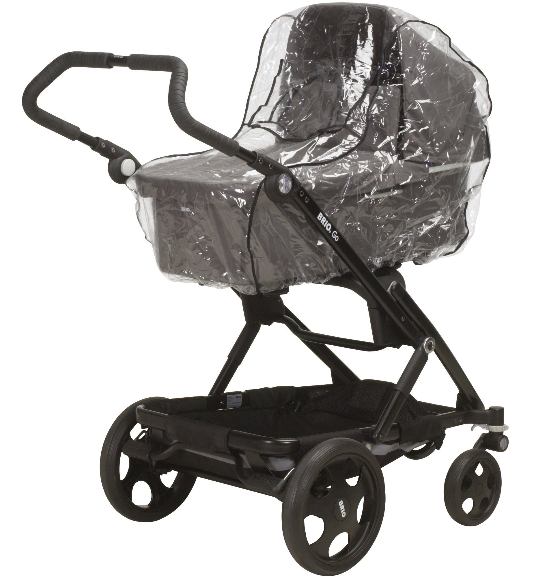 Playshoes Kinderwagen-Regenschutzhülle Universal-Regen-Verdeck für Kinderwagen/Sportwagen