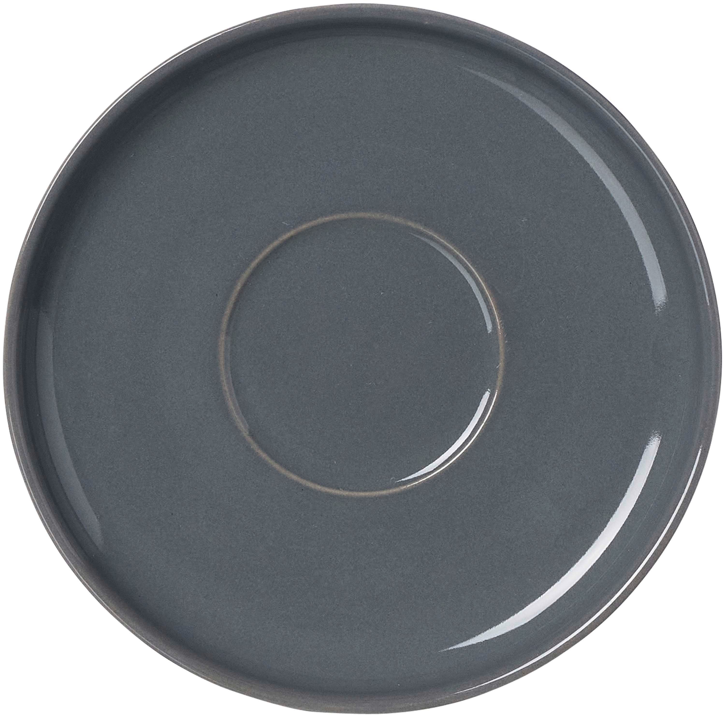 Untertasse Jasper schwarz Espresso-Untertasse 413052