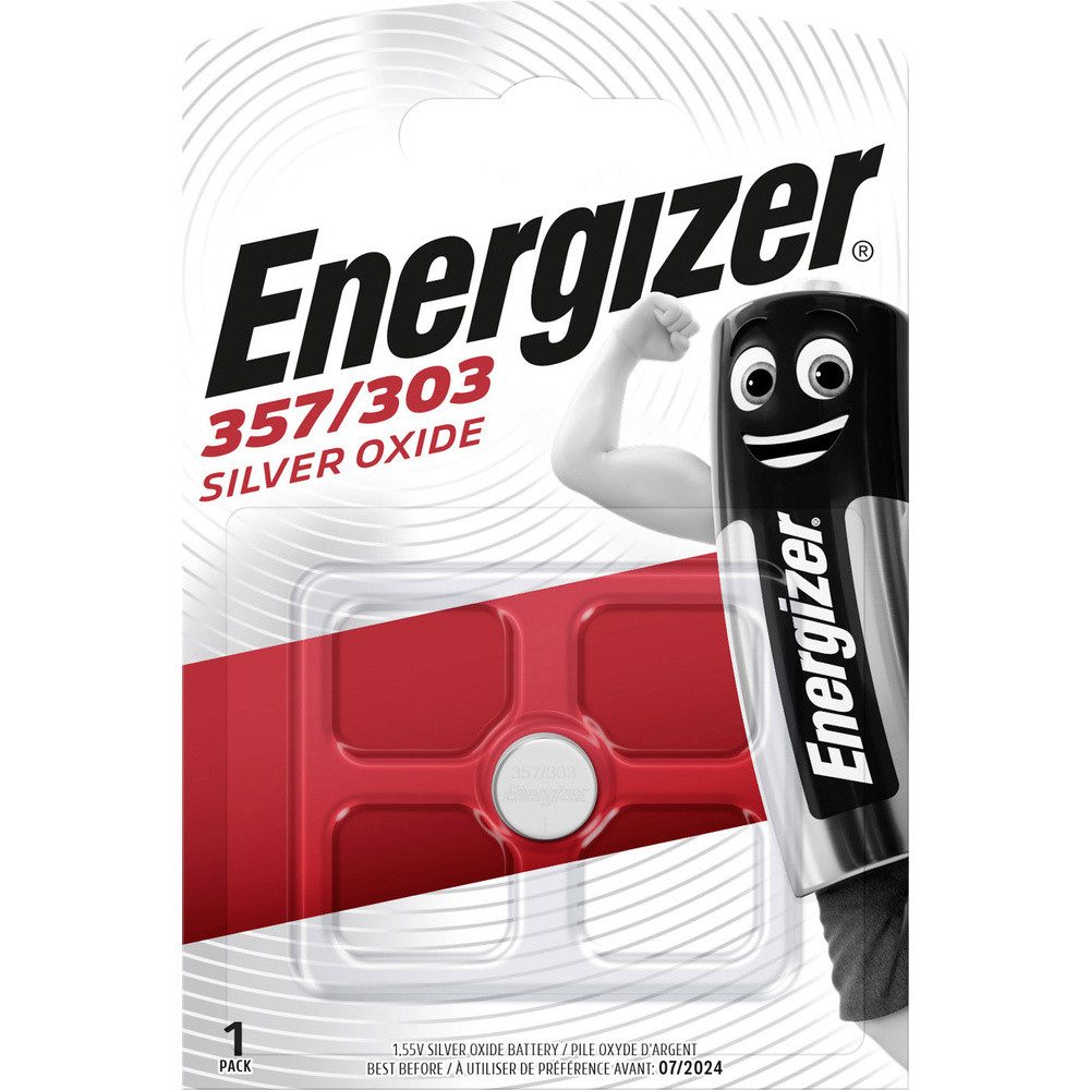 Energizer Energizer Knopfzelle 357 1.55 V 1 St. 150 mAh Silberoxid SR44 Knopfzelle