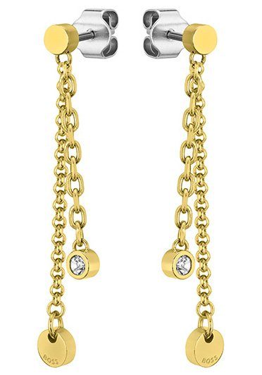 BOSS Paar Ohrstecker Schmuck Edelstahl O... BOSS Paar Ohrstecker Schmuck Edelstahl O...