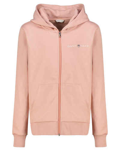 Gant Sweatjacke Damen Sweatjacke mit Kapuze (1-tlg)