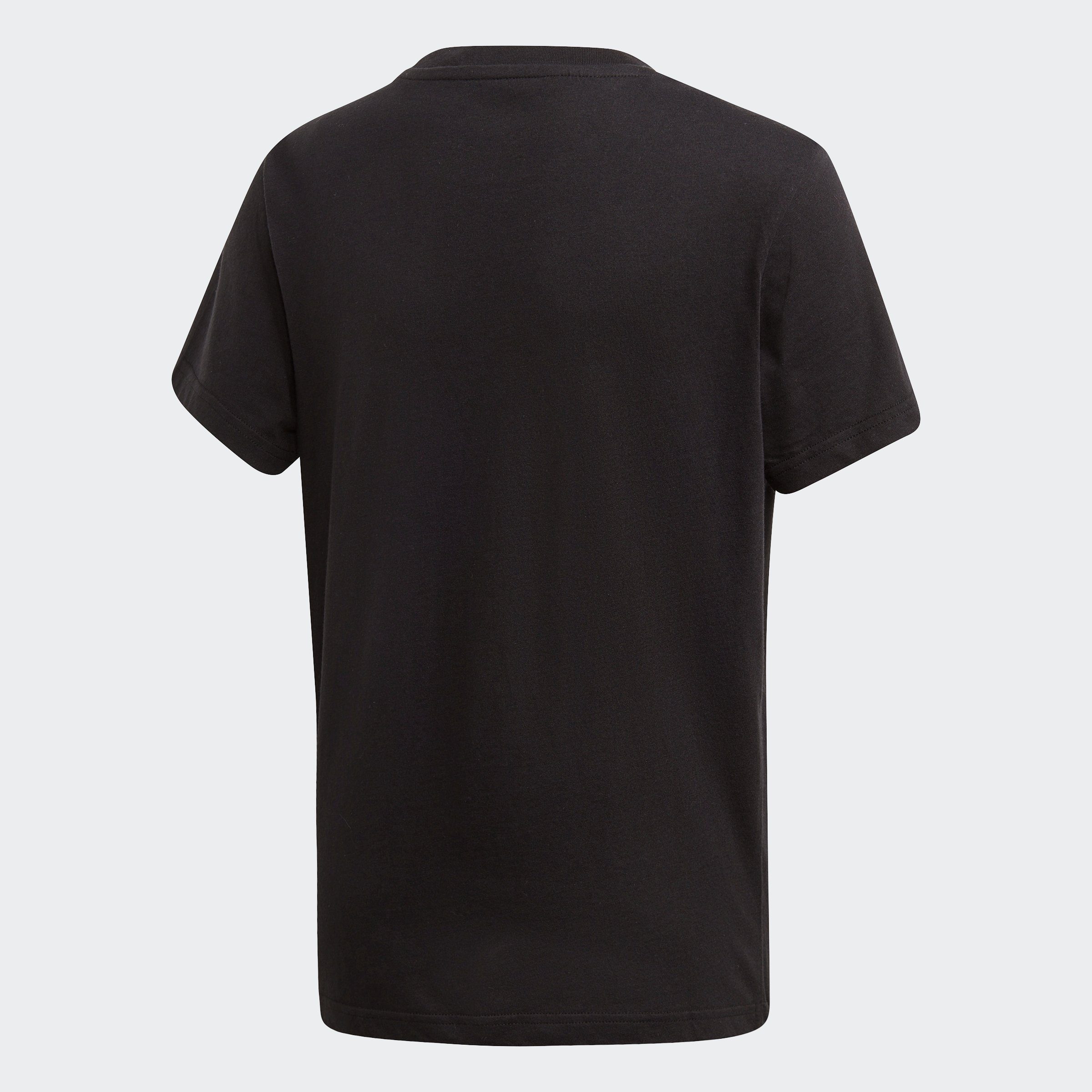 Unisex adidas White TEE TREFOIL Black T-Shirt Originals /