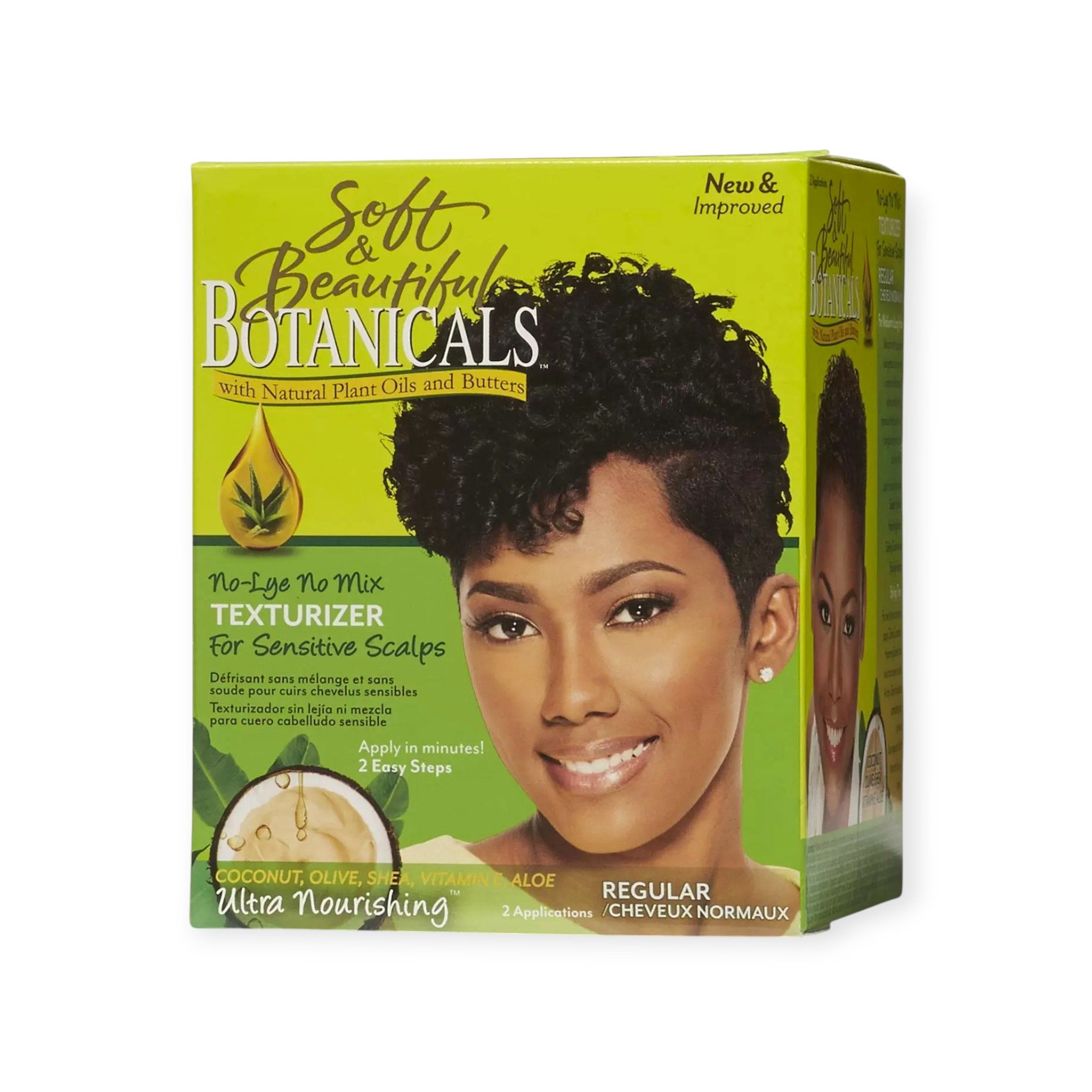 Soft & Beautiful Haarpflege-Set Texturizer Sensitive Scalp Regular, 1-tlg.