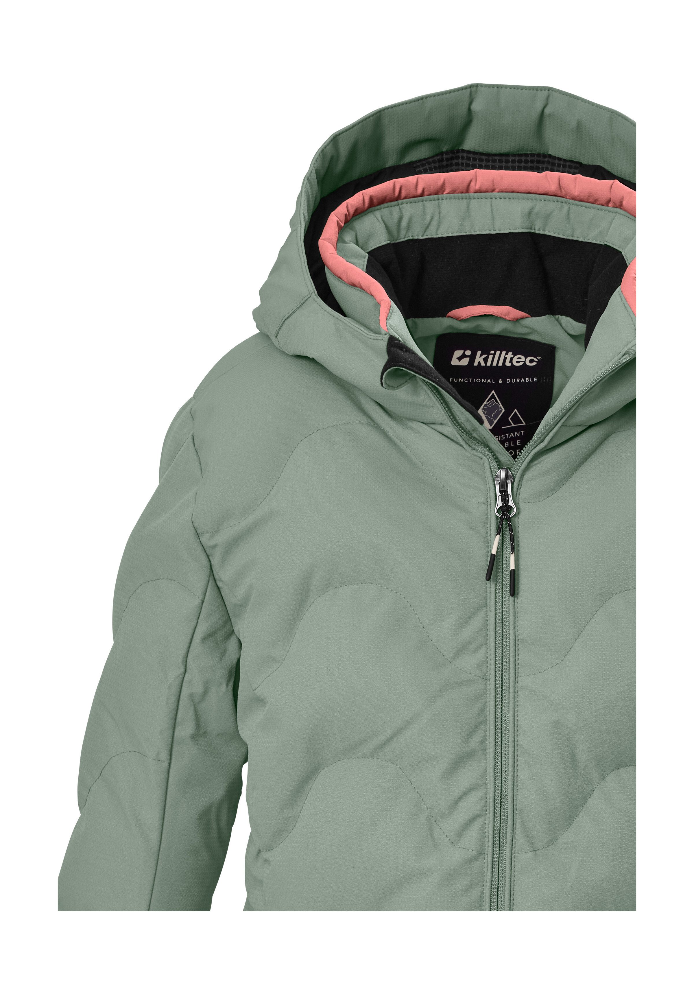 Killtec Skijacke KSW 194 GRLS SKI JCKT Winddichte, wasserabweisende Kinder-Ski-Steppjacke – Bild 3 von 5