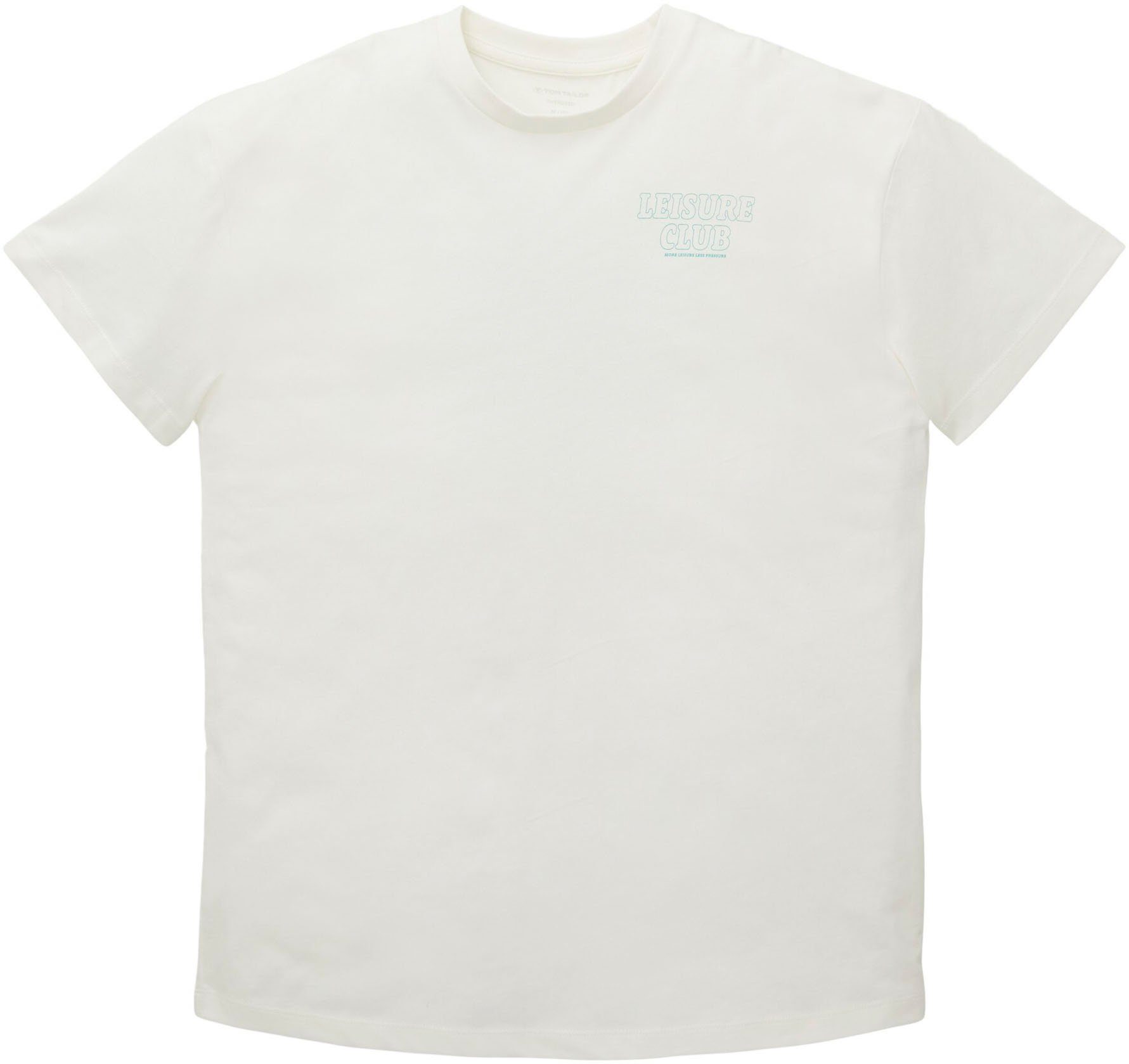 TOM TAILOR T-Shirt Uomo – Manica Corta – Taglie Forti Fino A 5XL – Cotone Sostenibile – Modello 1047004