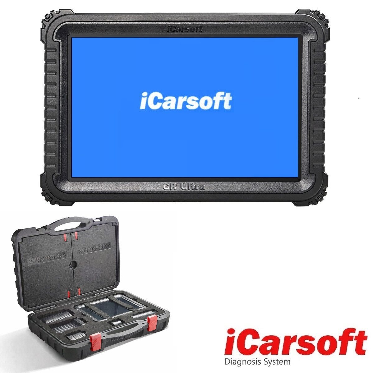 iCarsoft OBD2-Diagnosegerät CR ULTRA OBD Profi Scanner + Kostenlose Online Updates DEUTSCH, Android 10.0