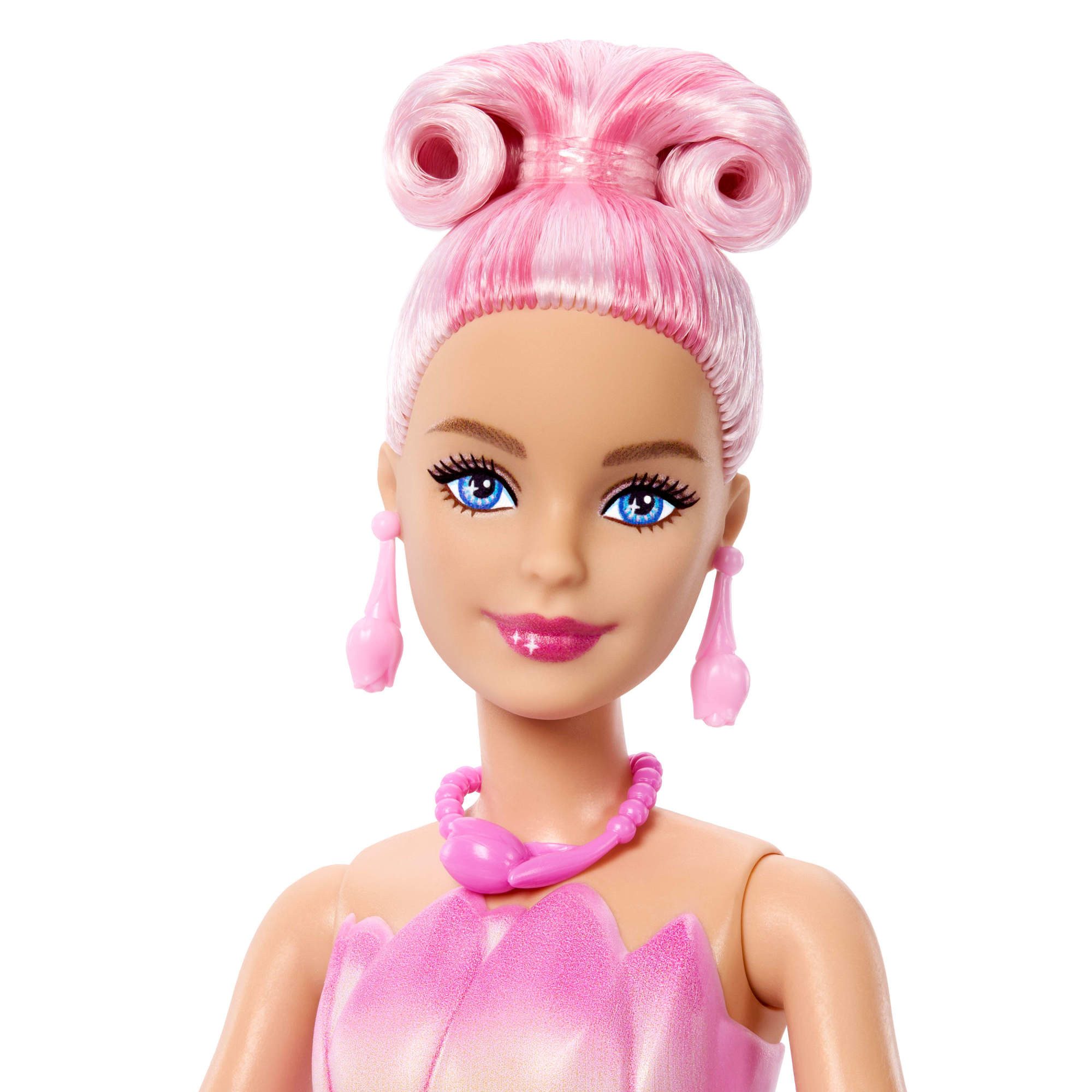 Barbie Anziehpuppe Flower Surprise Puppe - pinke Tulpe, mit Duft