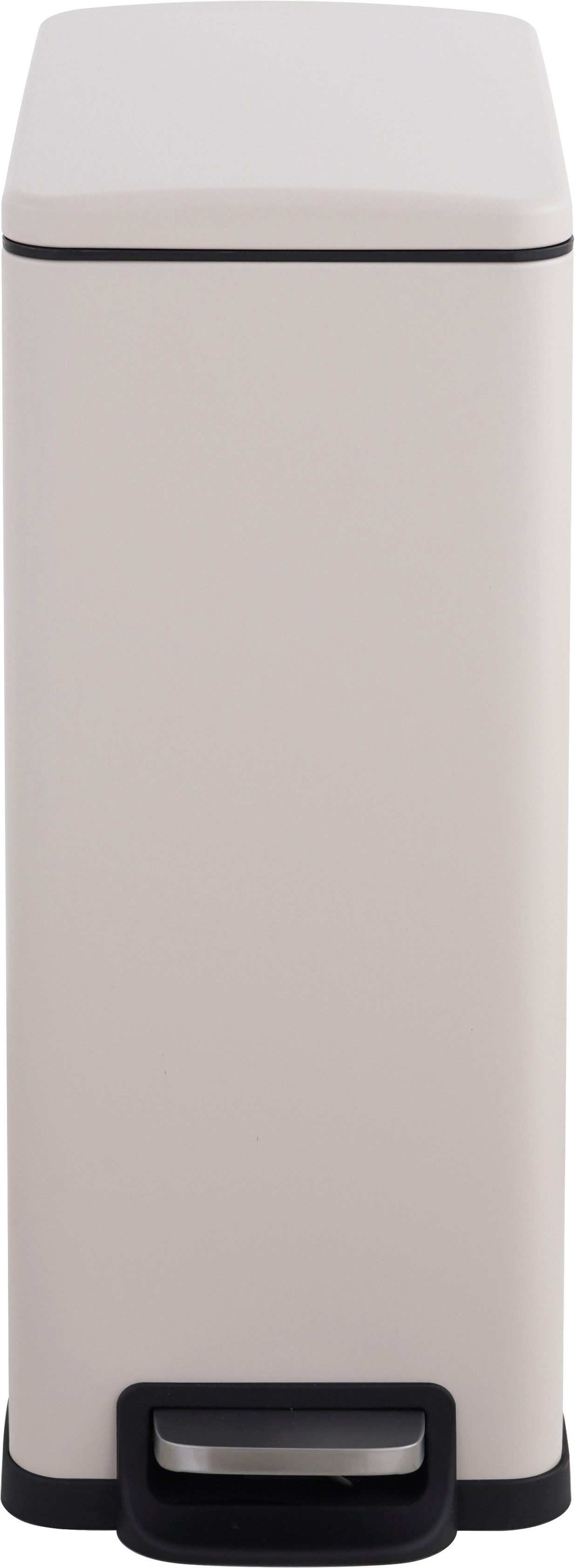 OTTO home Mülleimer Joonah, Soft Close, schmal und kompakt, Nischen-Mülleimer, Treteimer, Kosmetikeimer mit Deckel