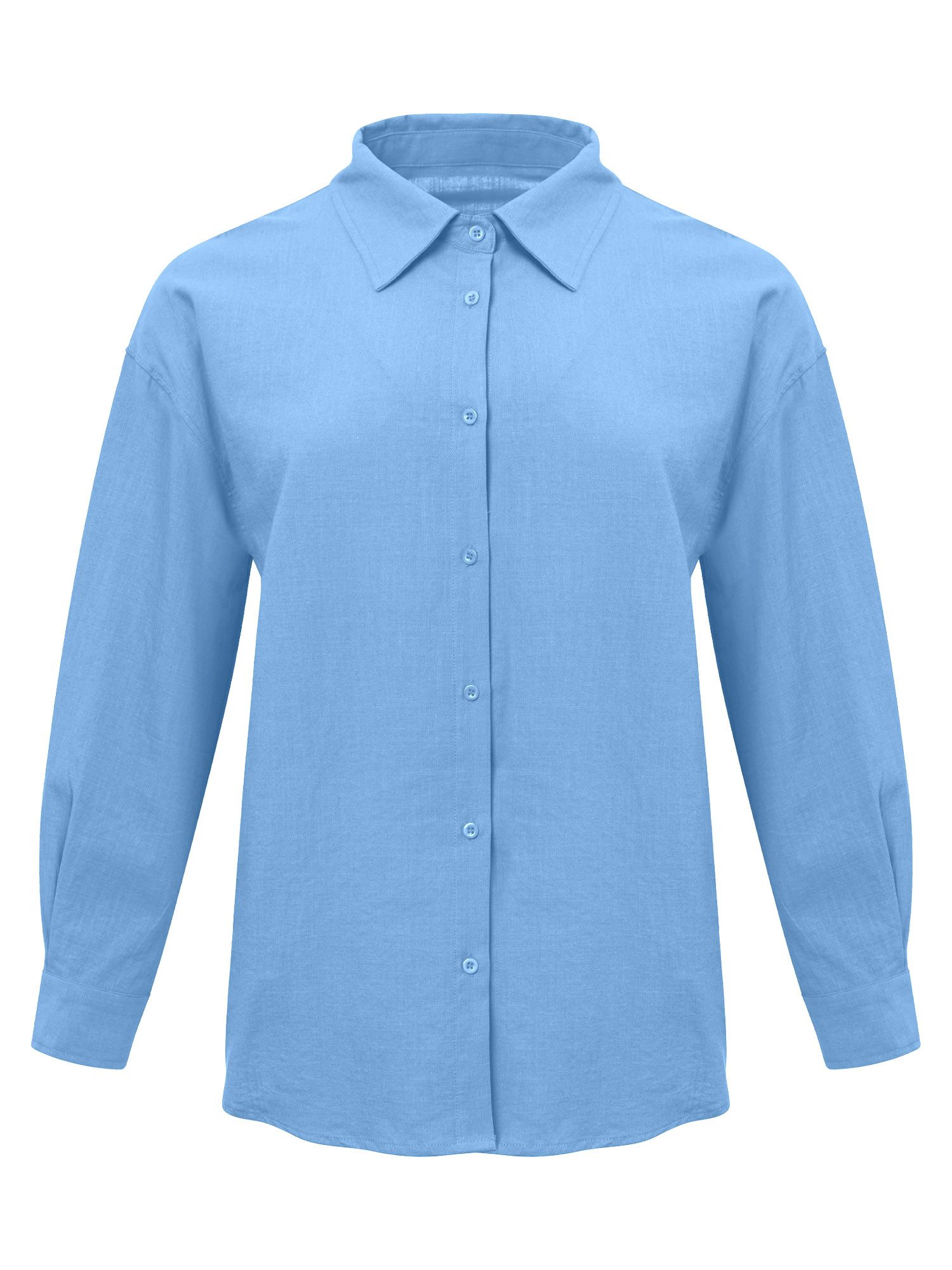 Imily Bela Blusenshirt Damen Übergroße Lässige Langarmbluse Oberteile (Pack günstig online kaufen