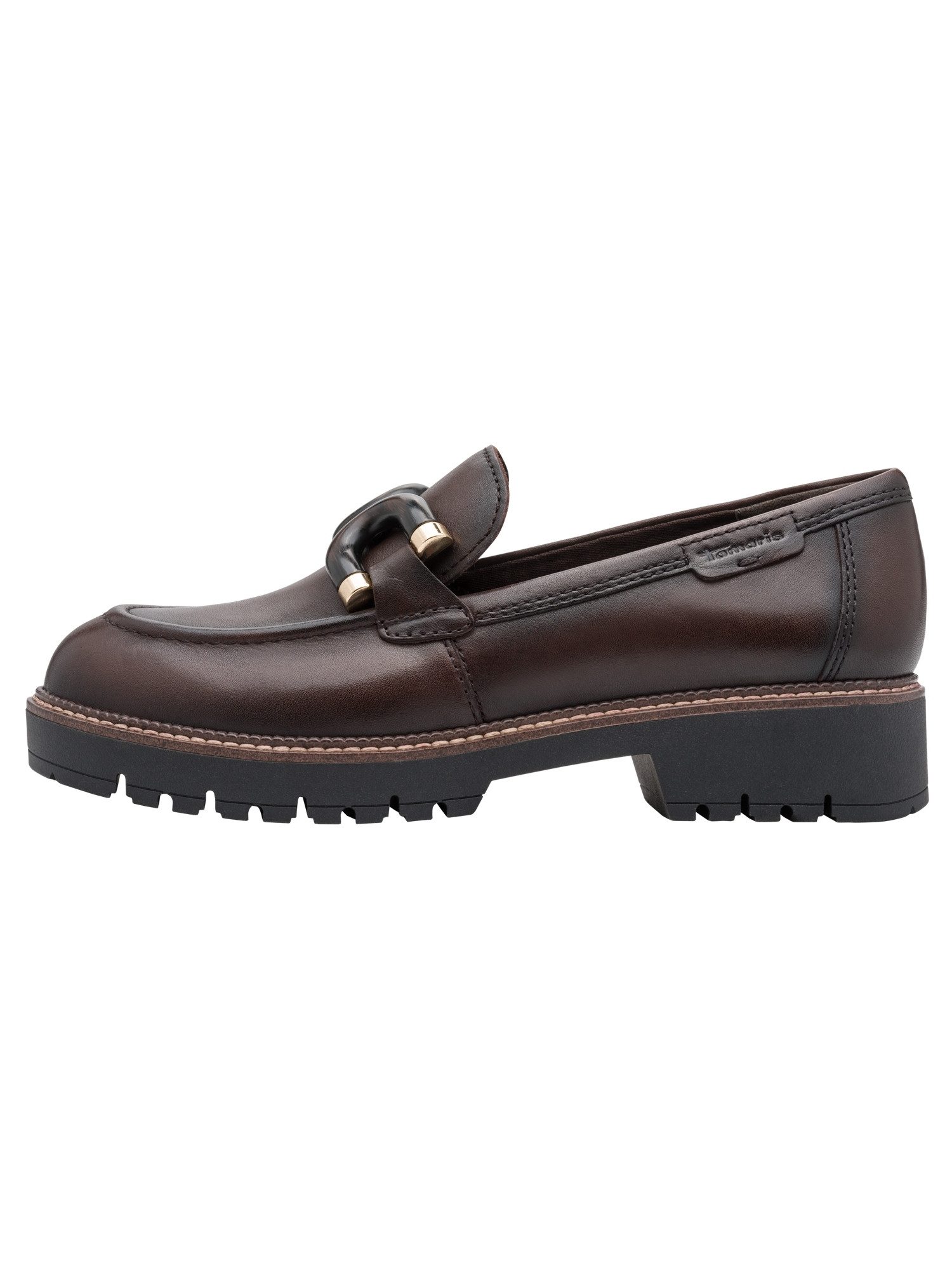 Tamaris TOUCH-IT aus Leder kein Absatz 1-24740-47 Slipper TOUCH-IT – Bild 4 von 5