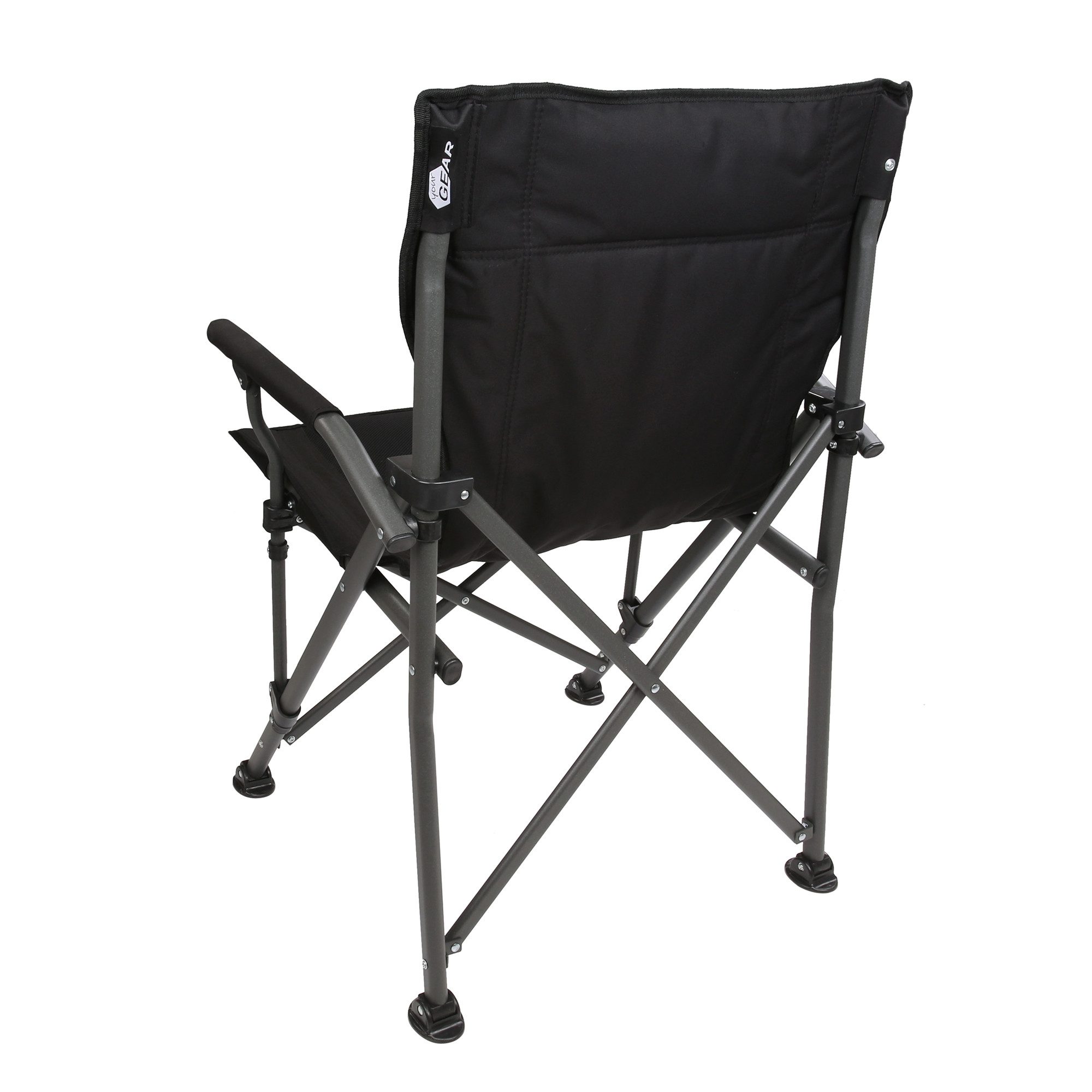 yourGEAR Faltstuhl your GEAR Campingstuhl Pesaro - gepolsterter Faltstuhl 3D Mesh 160kg
