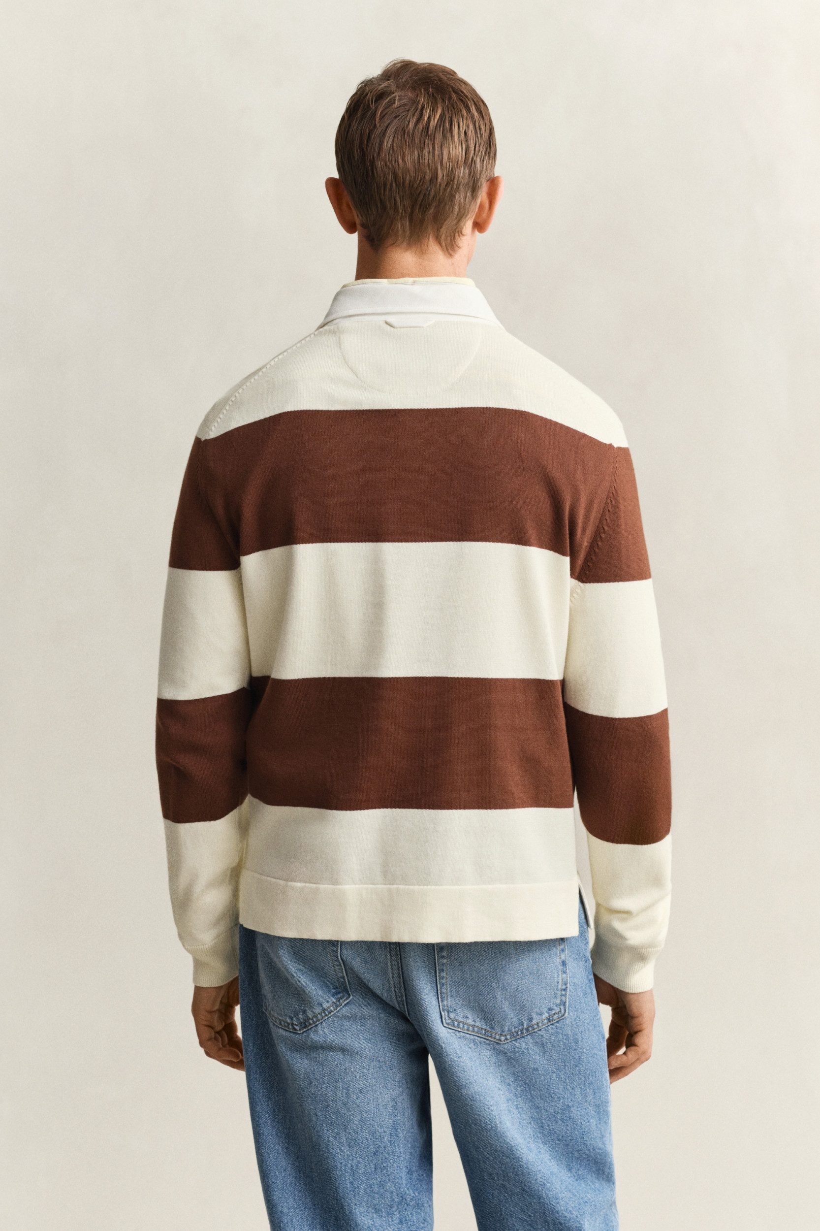 Gant Troyer BARSTRIPED COTTON POLO