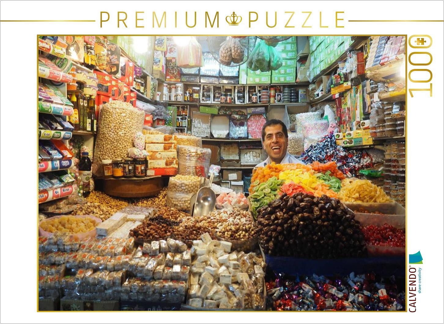 CALVENDO Puzzle CALVENDO Puzzle Arabischer Souk (Basar), 1000 Teile Lege-Größe 64 × 4, 1000 Puzzleteile