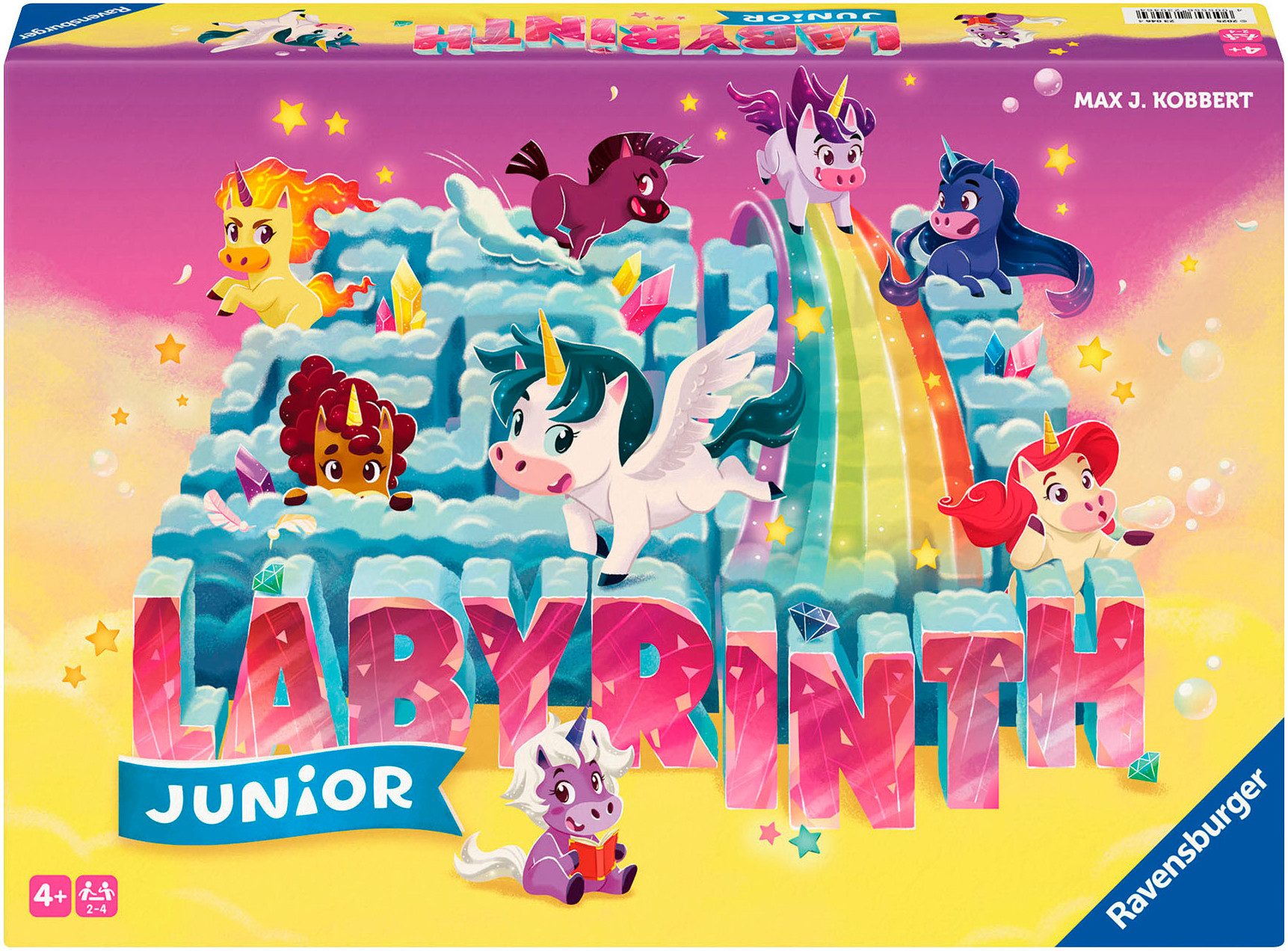 Ravensburger Spiel Einhorn Junior Labyrinth, Kinderspiel, Made in Europe