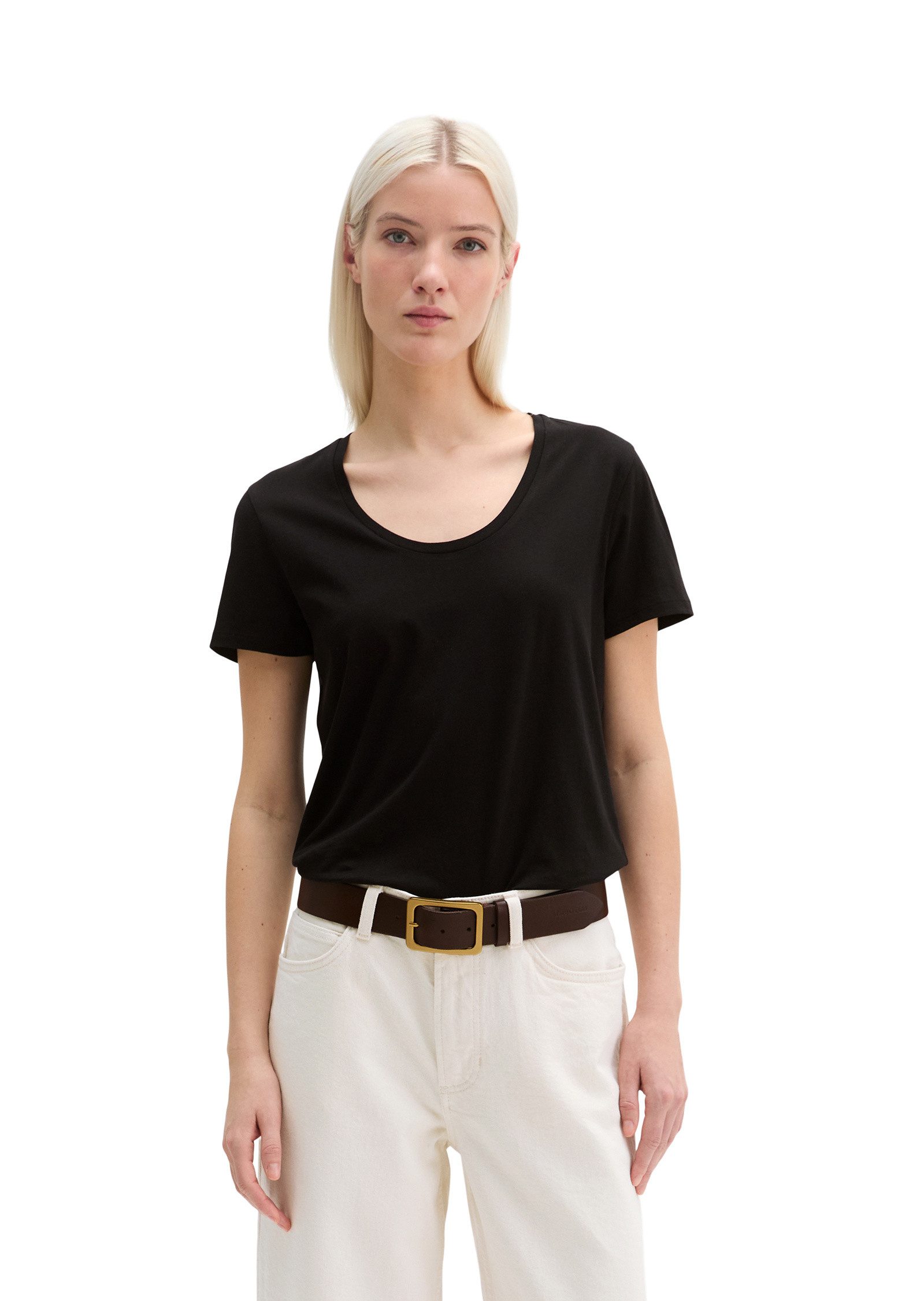 T-Shirt aus Organic Cotton Single Jersey