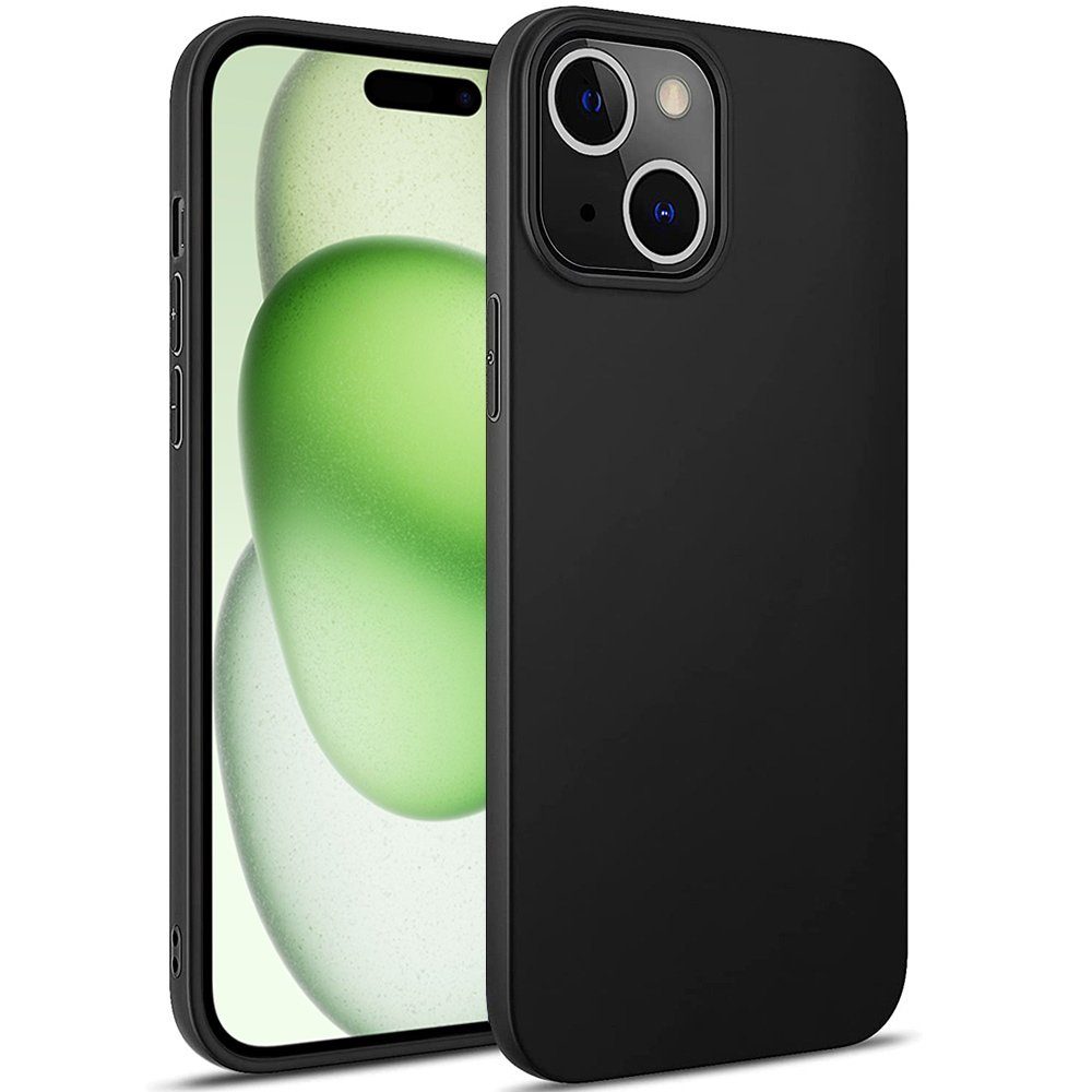 Handyhülle Ultra Slim Case für Apple iPhone 15 Schwarz